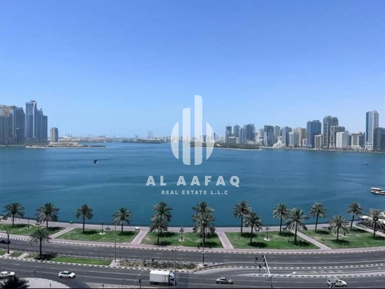 Spacious 3BHK | Master bedroom|Corniche View | Chiller free