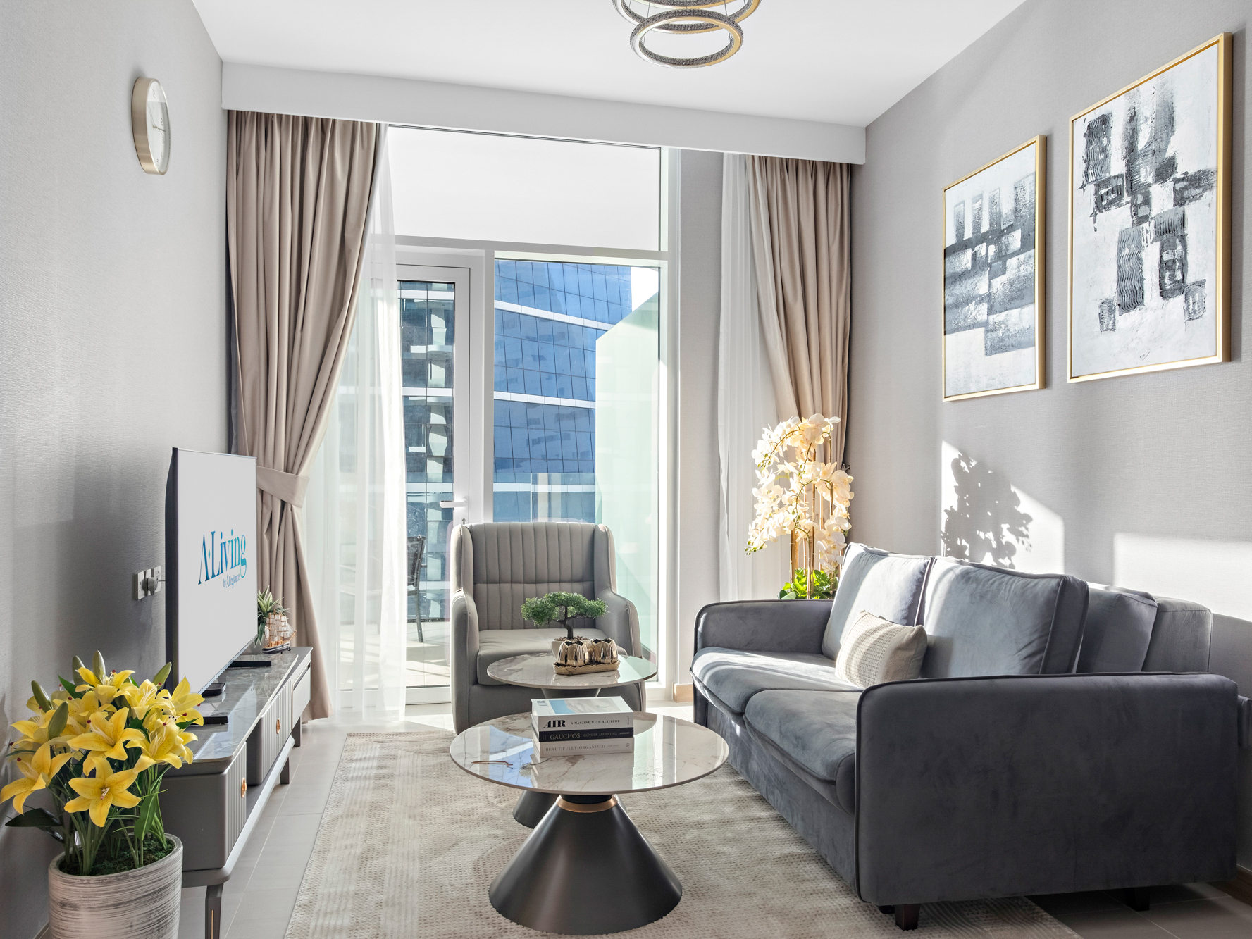 Business Bay | Urban Oasis 1BR | Free WiFi