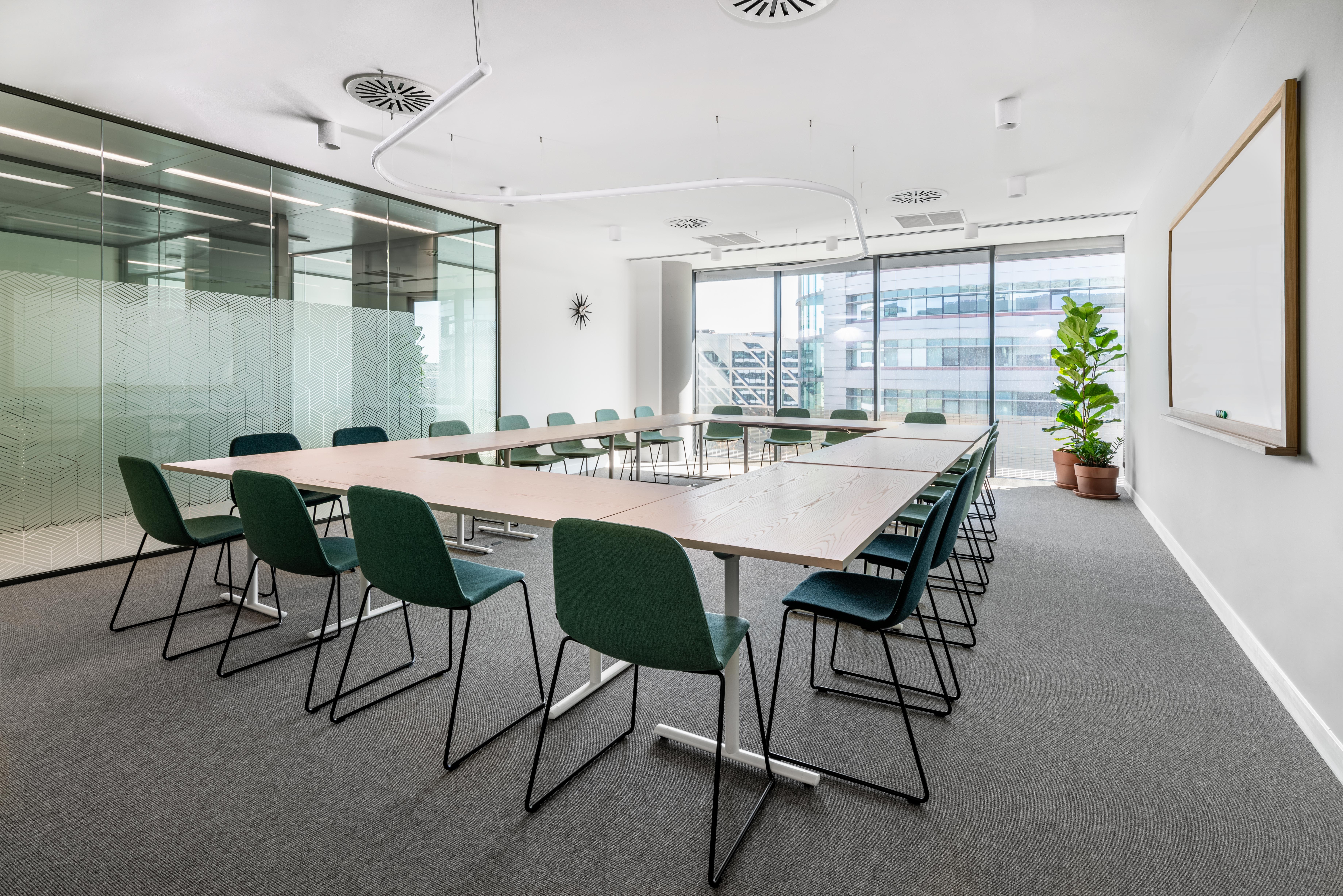 Beautifully designed office space rental for 10 persons in Spaces Media City Dubai