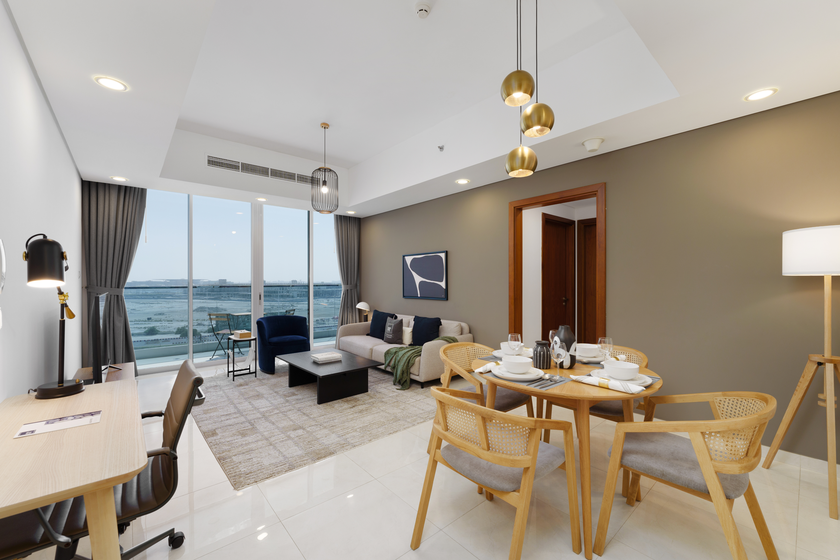 Maison Privee - Modern Business Bay Retreat w/ Dubai Canal Views