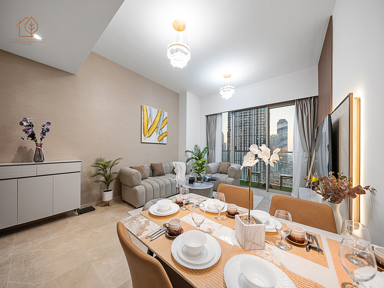 Fully Furnished | 1-Bed | City Views