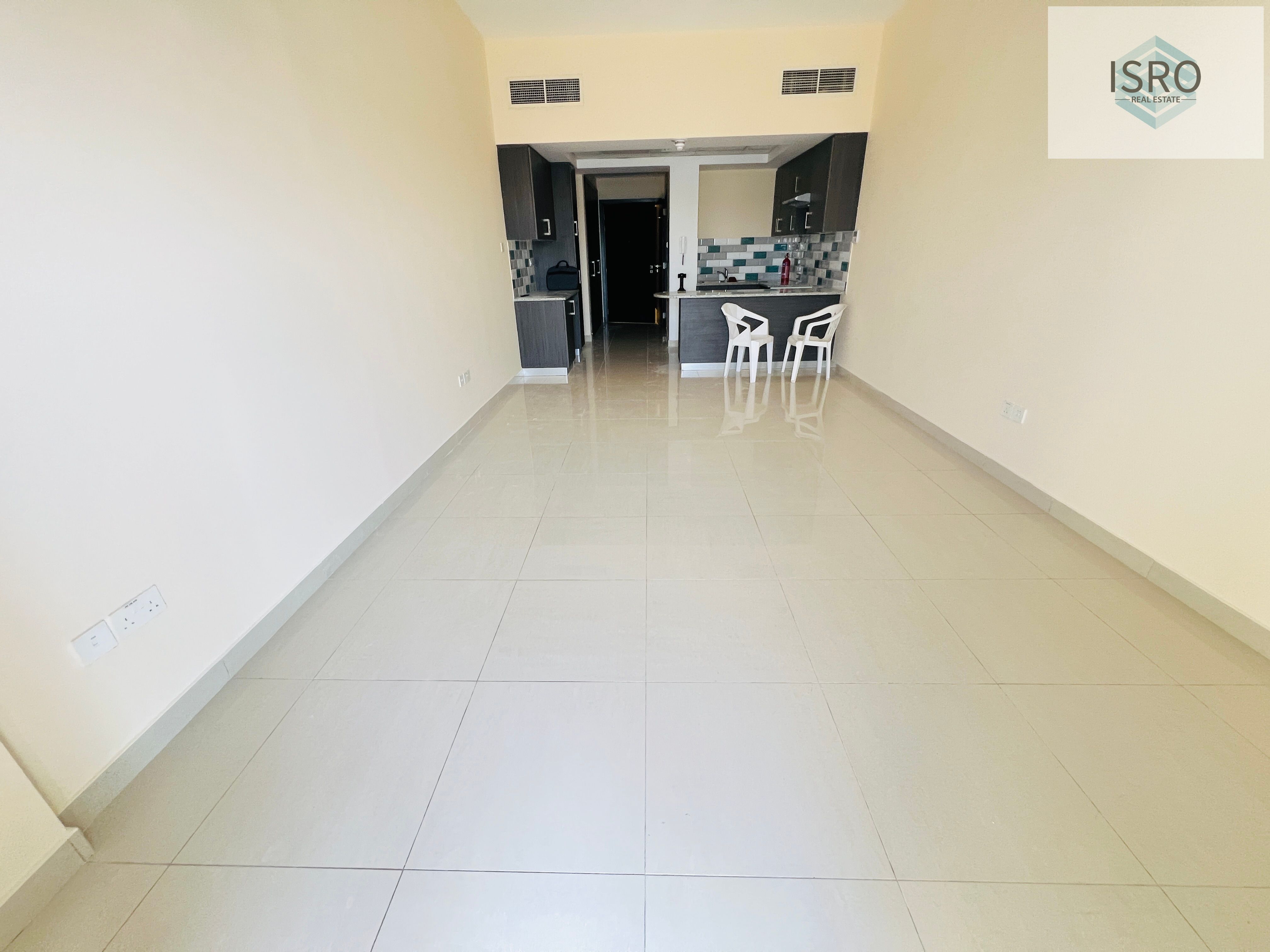 BIG SIZE STUDIO WITH BALCONY OPEN VIEW READY TO MOVE GATED COMMUNITY