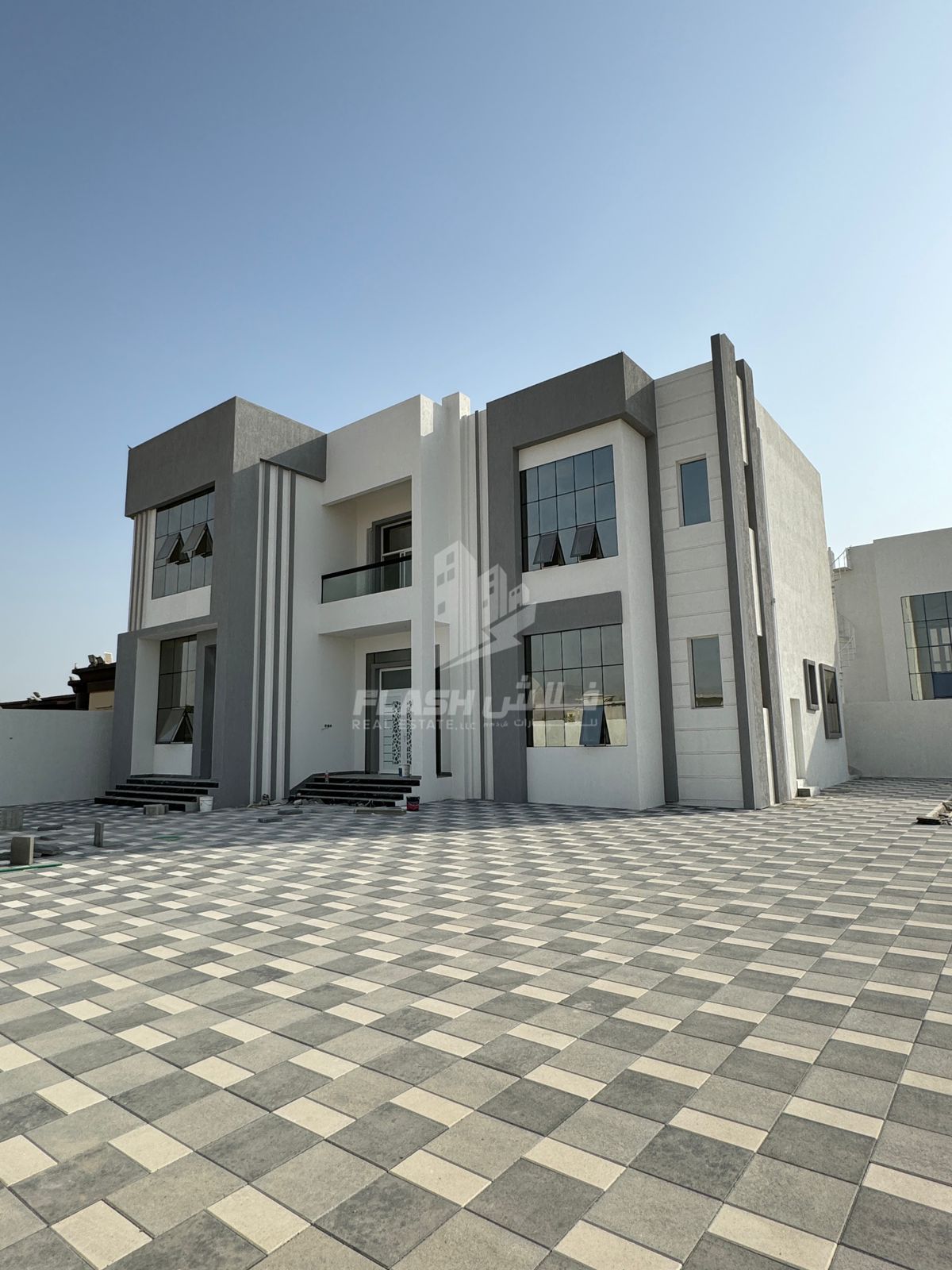 For sale, a modern two-storey villa in the Saih Al Qusaidat area