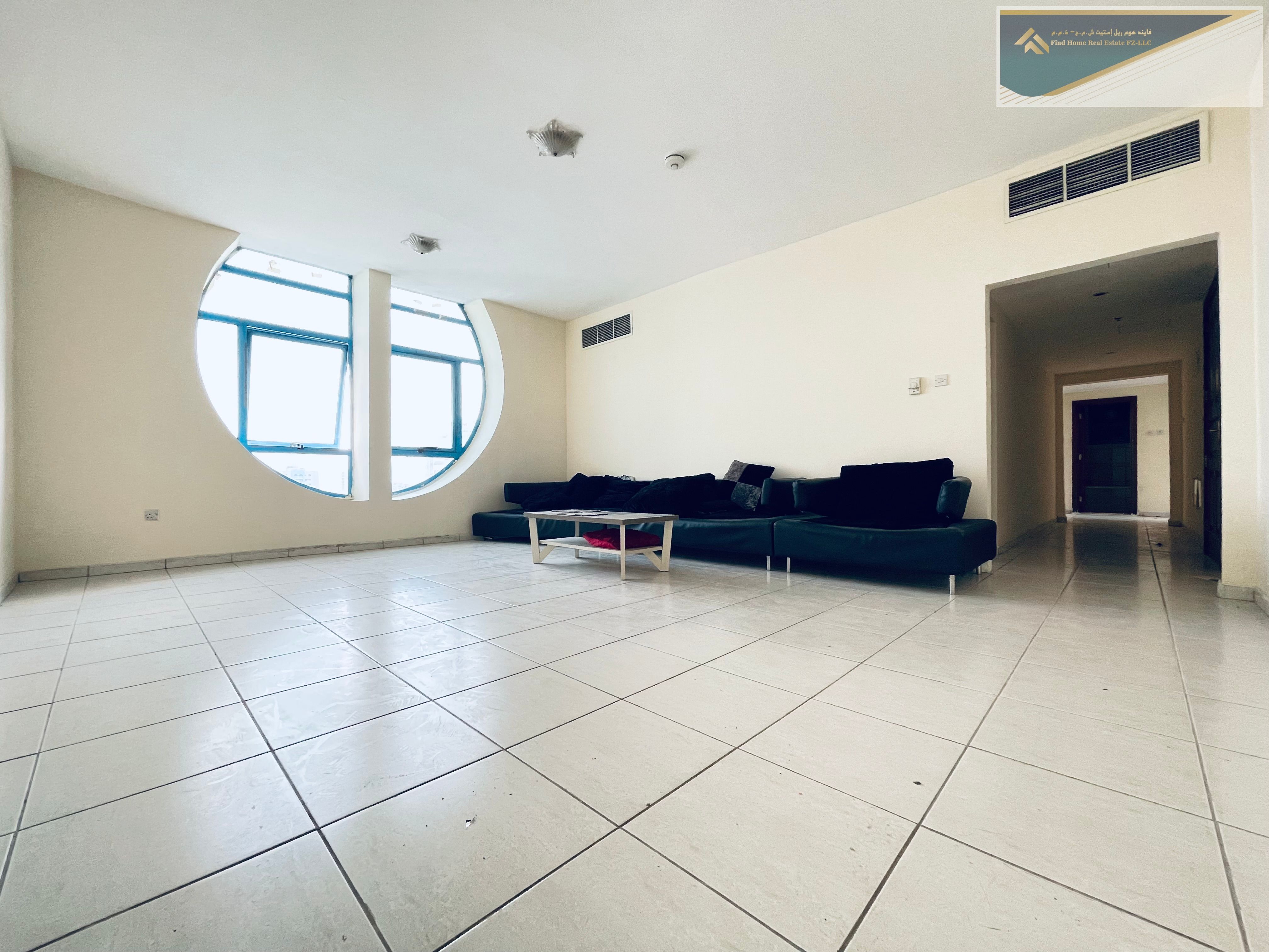 BIGGEST OFFER!! NO DEPOSIT!! FULLY BIG SIZE 2BHK APARTMENT WITH WARDROBES AND CENTRALIZED AC AND GAS JUST 37K IN AL QASIMIA