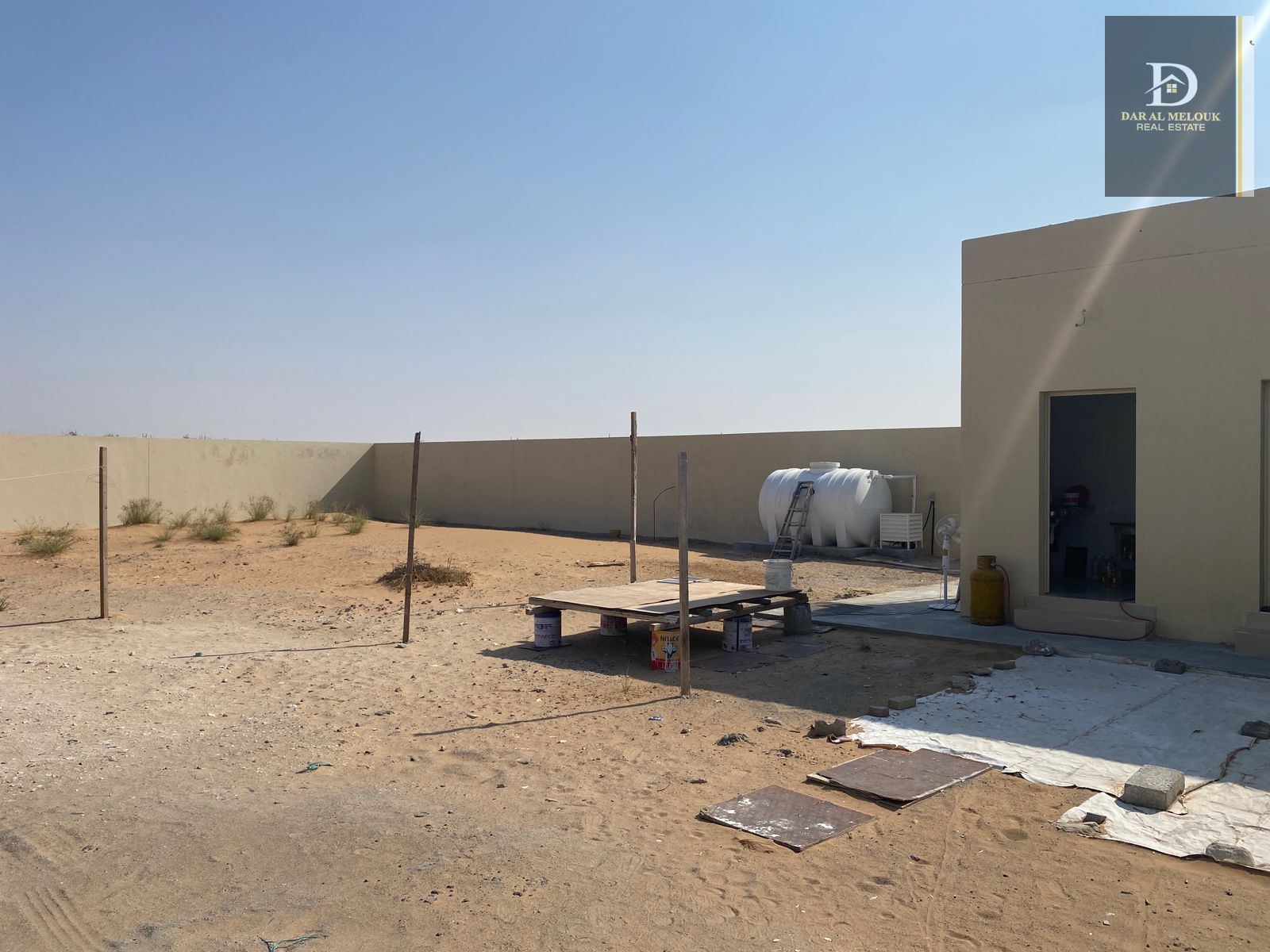 Land with a wall for rent in Sharjah, Al Sajaa Industrial Area