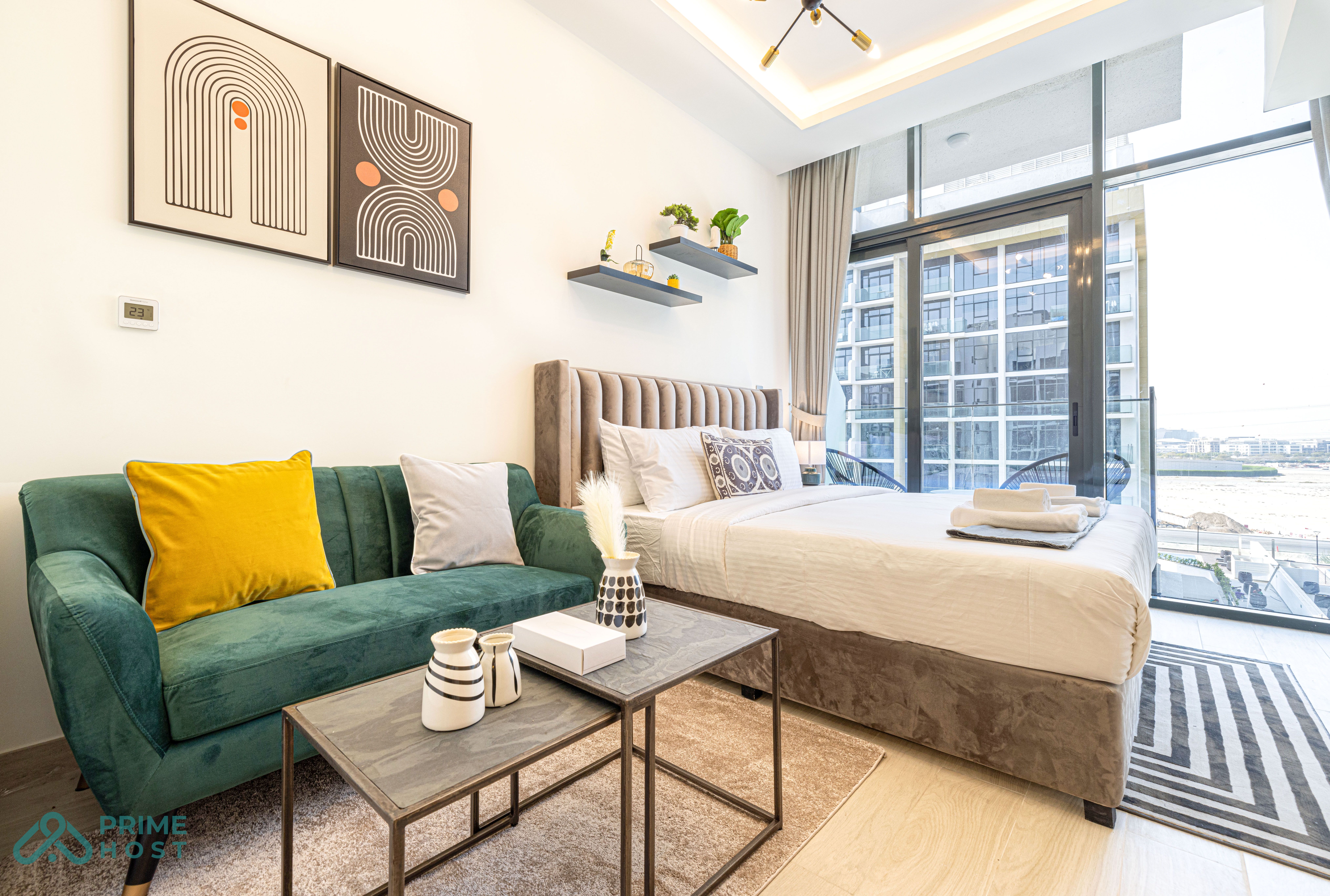 Chic Studio || All Bills Included || Azizi Riviera