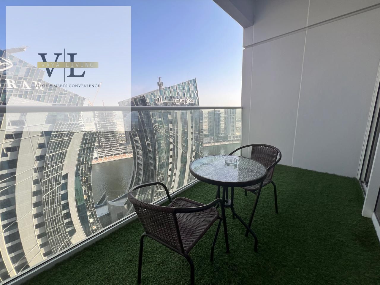 High Floor | Stunning Canal Views | Furnished