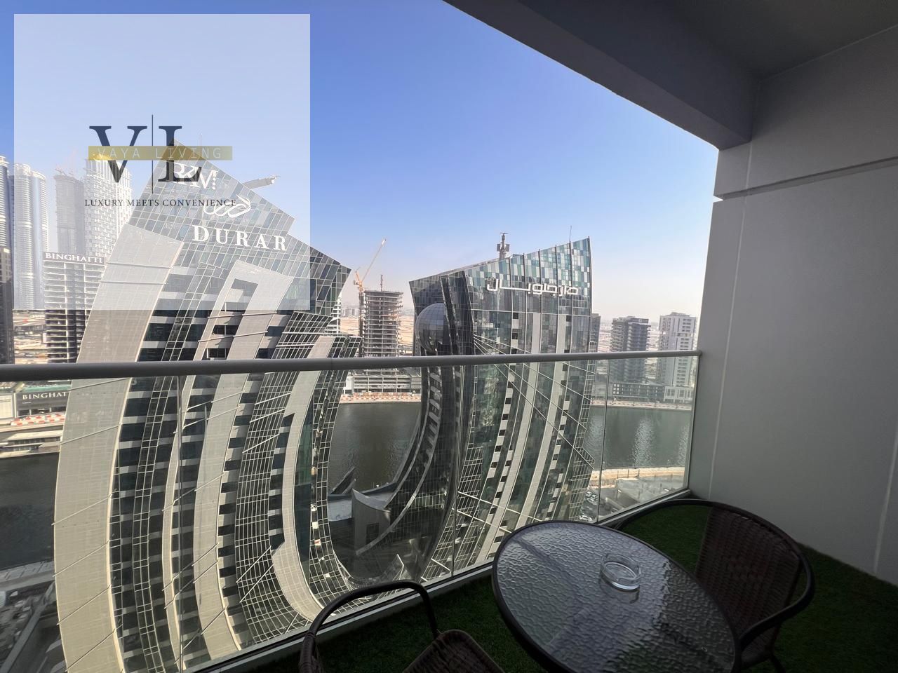 Amazing Canal View |High Floor |Contemporary 1BR