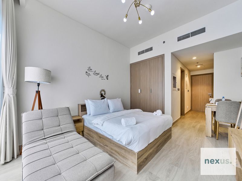Chic Studio in Azizi Riviera with Modern Amenities