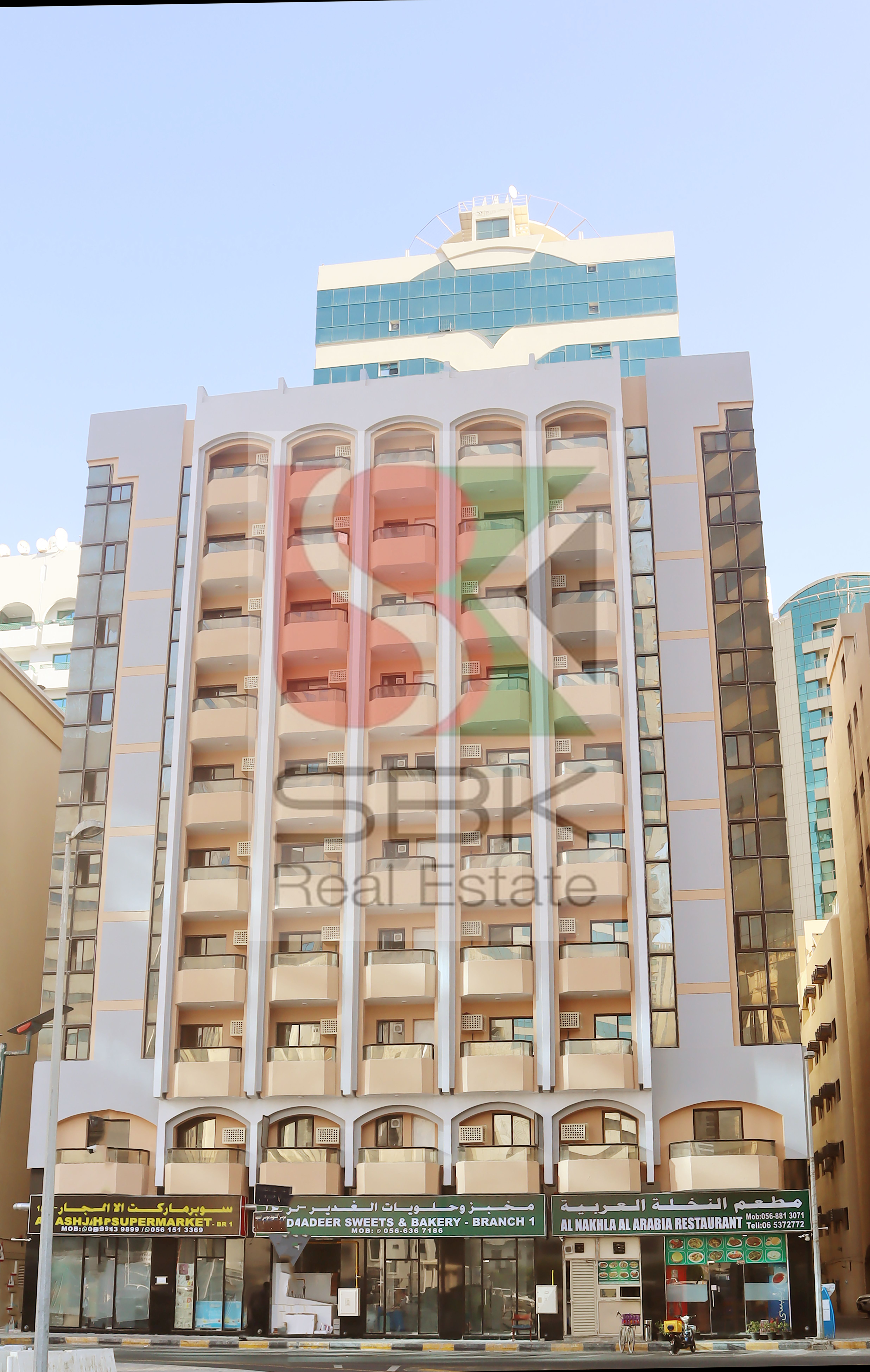 2 BHK Available in Bahri building, Al Majaz 2, Sharjah