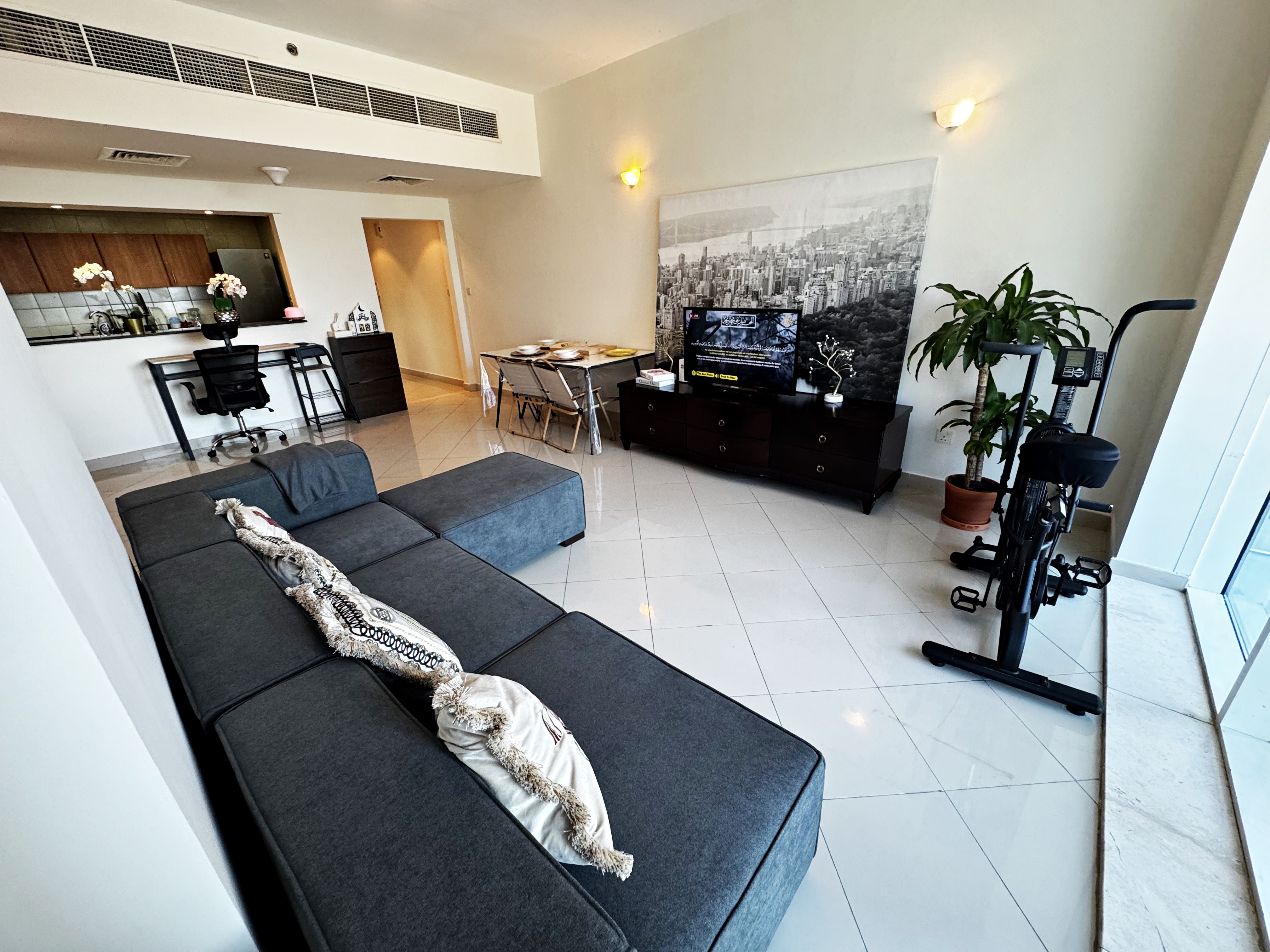 TRIPLE SIZE APARTMENT || NEWLY FURNISHED || HIGHRISE TOWER WITH ALL AMNETIES || SUPERIOR QUALITY
