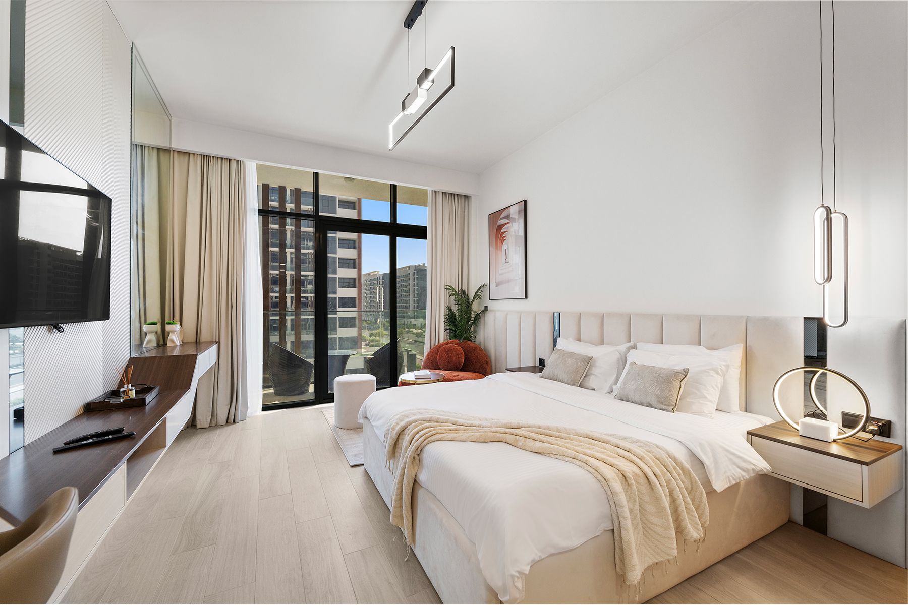 Chic Studio | Skyline View | Fully Equipped