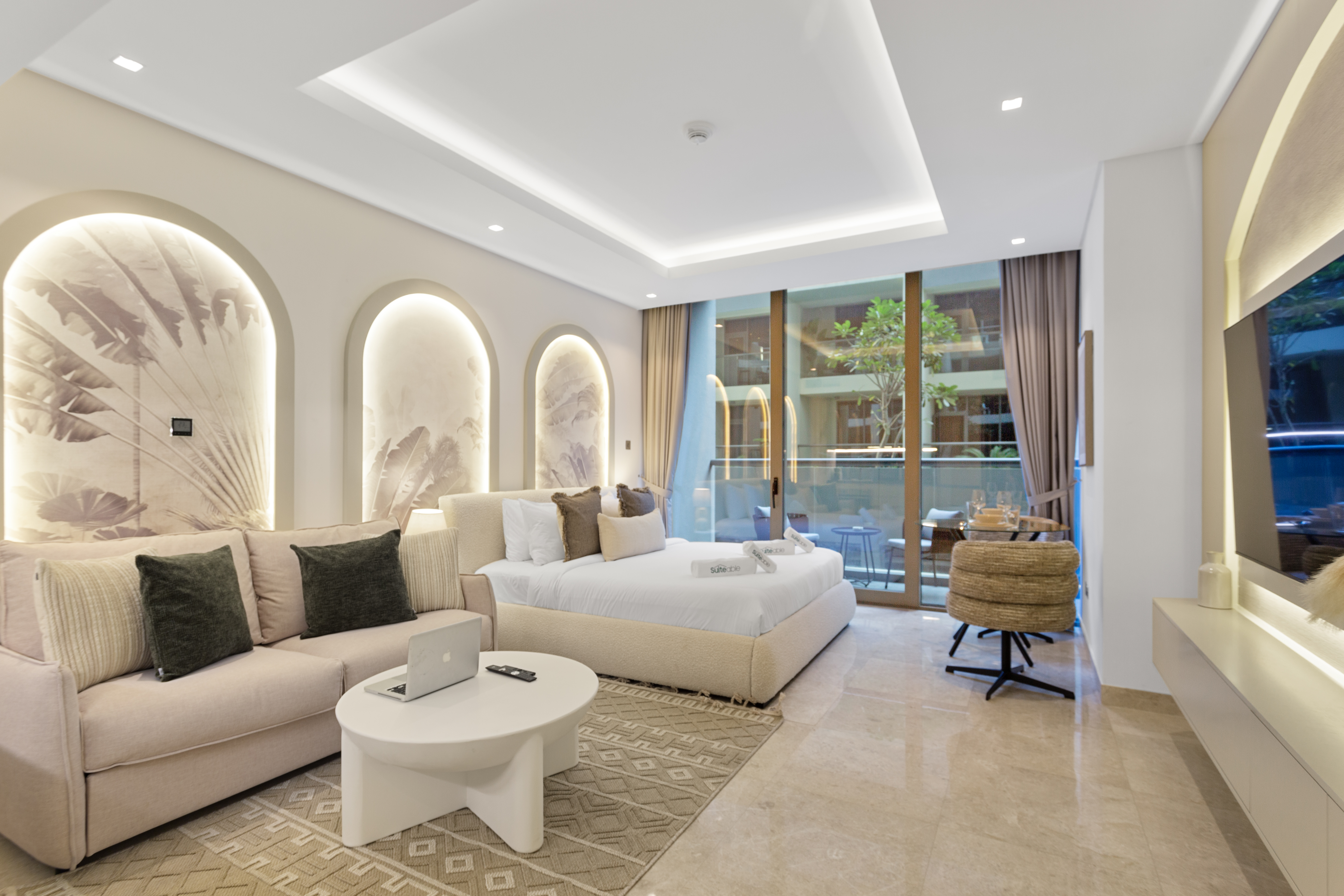 Furnished Studio | Sterling Business Bay | Sofa Bed & Balcony | Near Dubai Mall & Metro | All Bills Included