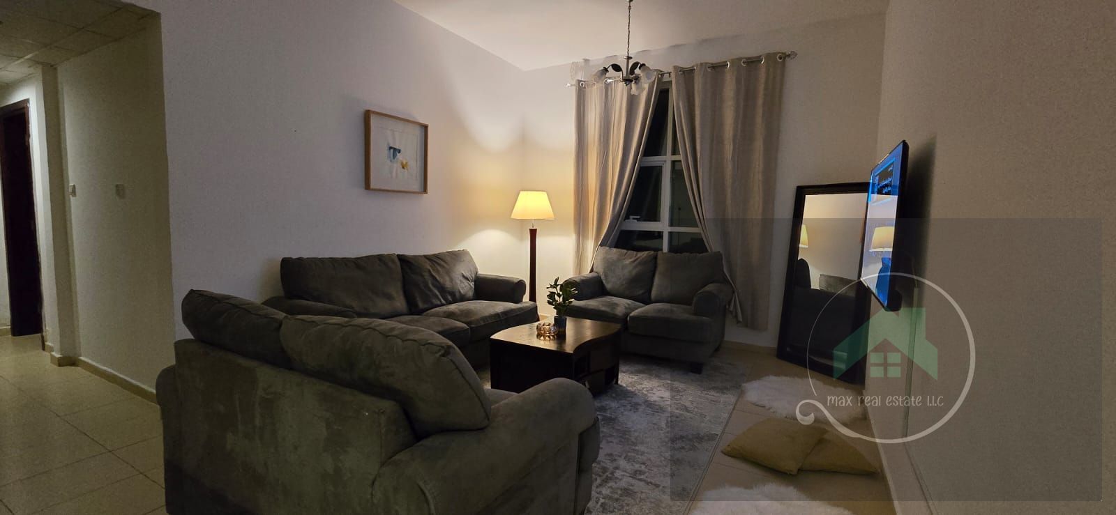 City Tower, Al Nuaimiya 3, on Al Khalifa Street, Umm Al Ruler’s Palace, close to all services, close to Al Sharqafa and Dubai exits, monthly furnished