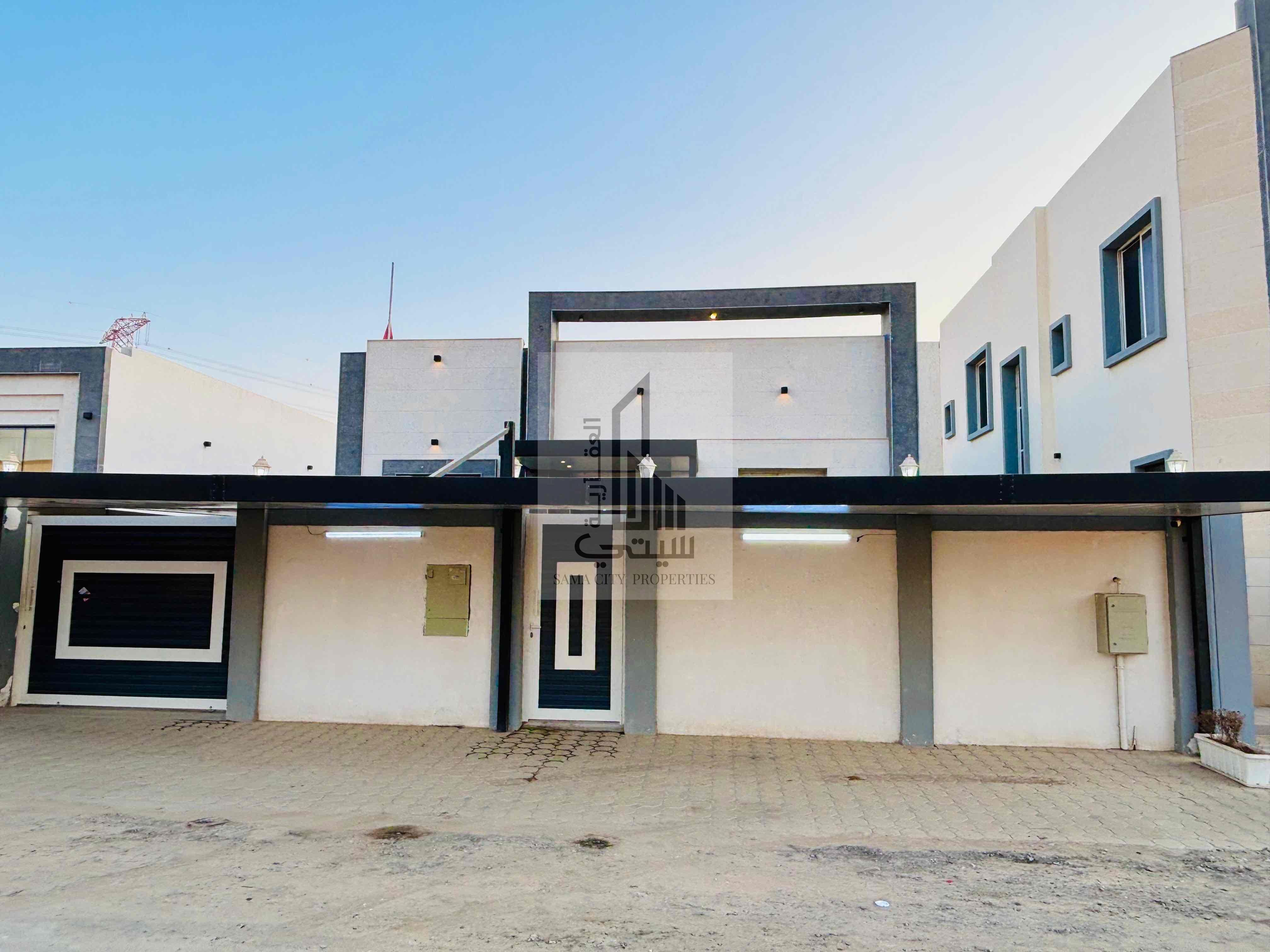 Villa for sale with water, electricity and air conditioning in best location