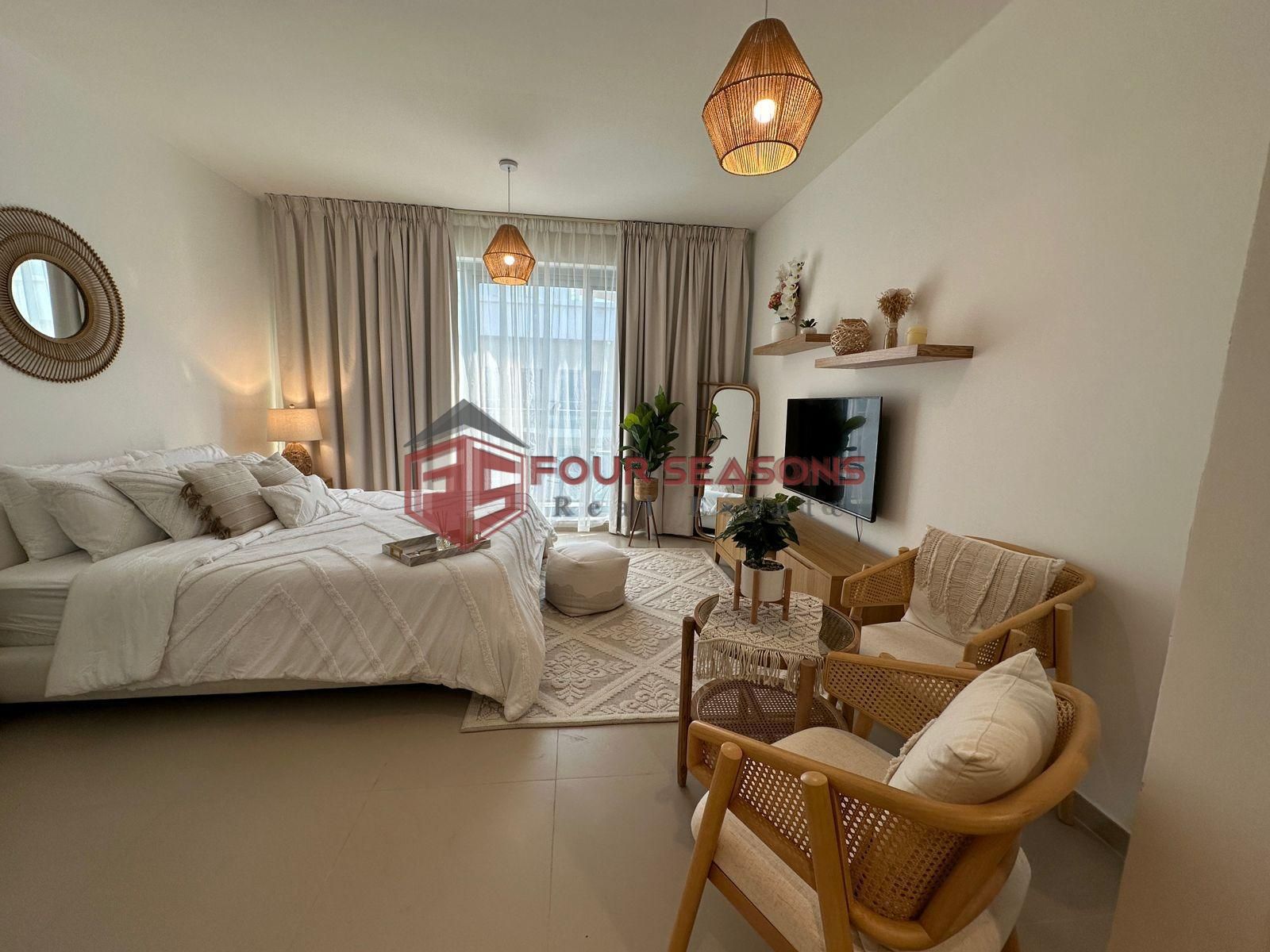 Luxury Furnished Studio with Sea View in Prime Coastal Location