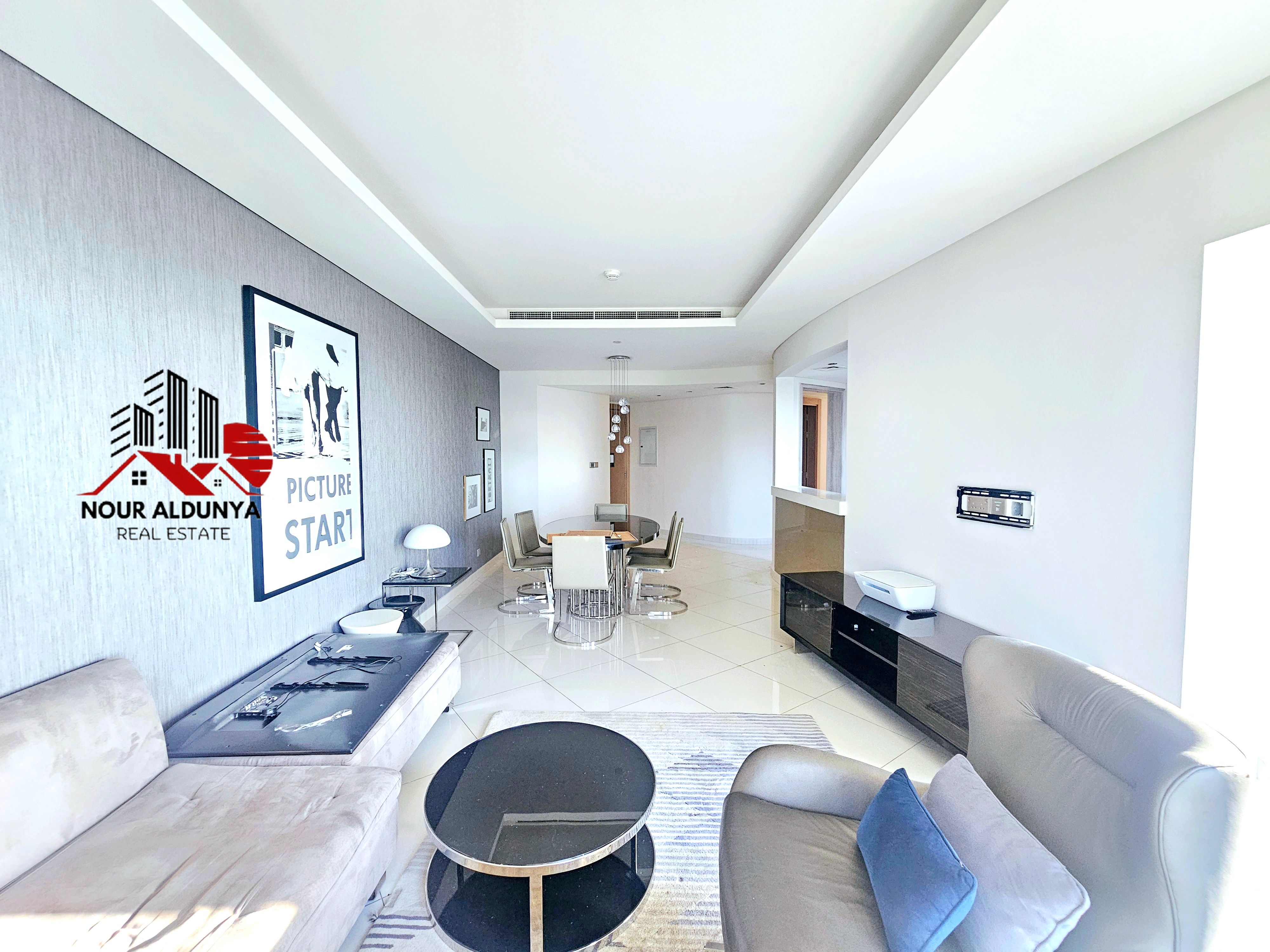 FULLY FURNISHED - BURJ KHALIFA VIEW - SPACIOUS 2BHK + MASTER BEDROOM + GYM SWIMMING POOL + CAR PARKING + AVAILABLE FOR FAMILY