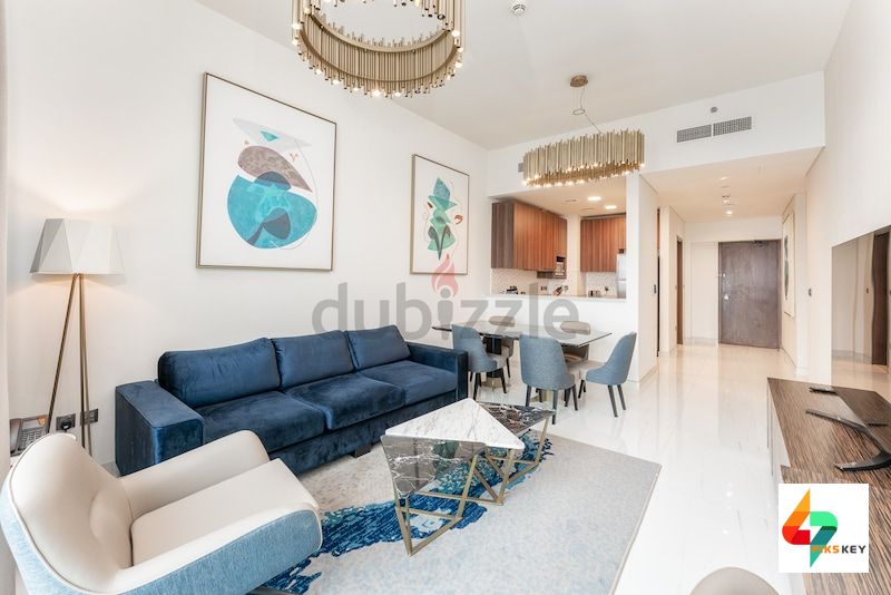 ALL INCLUSIVE & NO EXTRA CHARGES! Iconic 2BR + maid/ Palm View / Close to Blue Waters and JBR