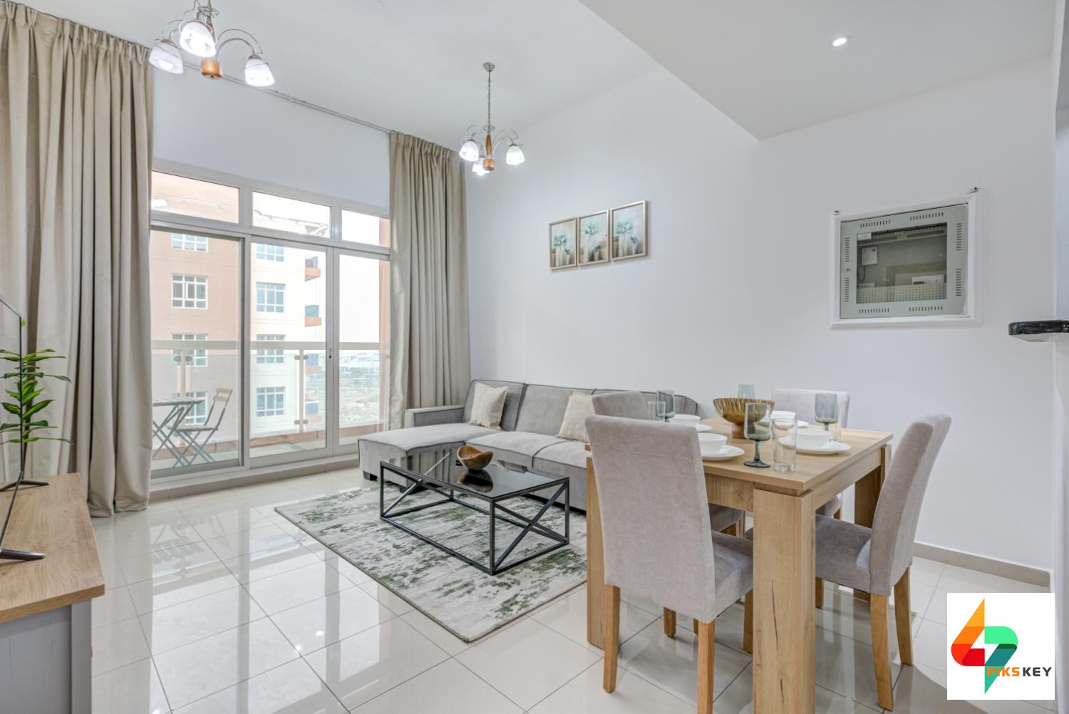 Min Stay 5 nights is required! ALL INCLUSIVE & NO EXTRA CHARGES!!! 1 BHK Apartment in La Vista 3, Dubai Silicon Oasis