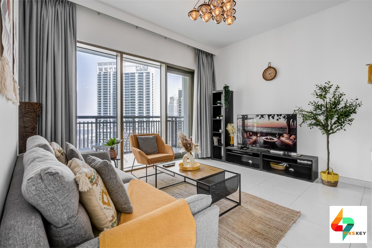 Min Stay 5 nights is required! Elegant Boho Style 2BR Apt in Creekside 18 B