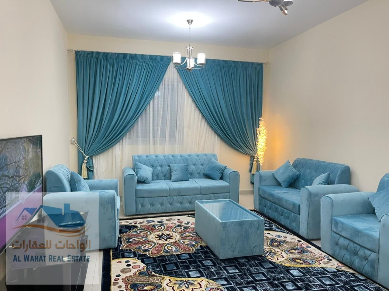Furnished room and lounge for monthly rent in Ajman Al Rumaila