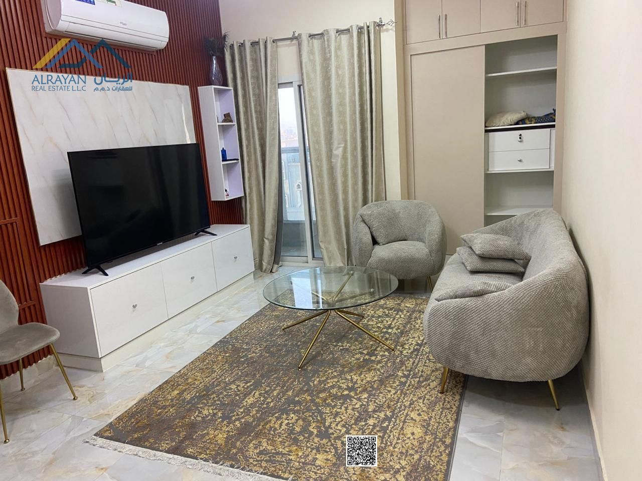 One bedroom furnished apartment opposite Hajar Mosque, Ammar Street