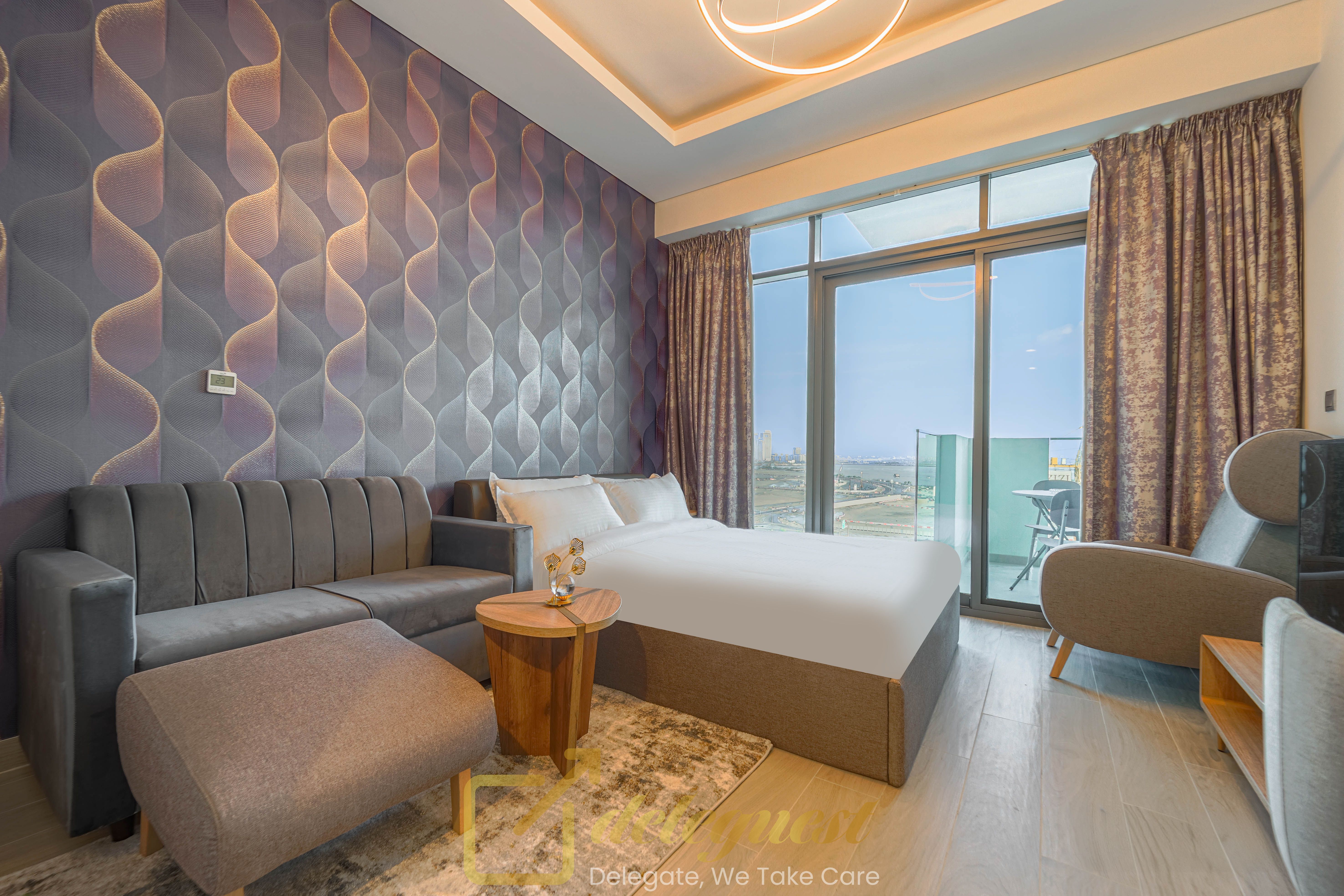 Studio With A Lux Touch by Deleguest All Bills | No Commission