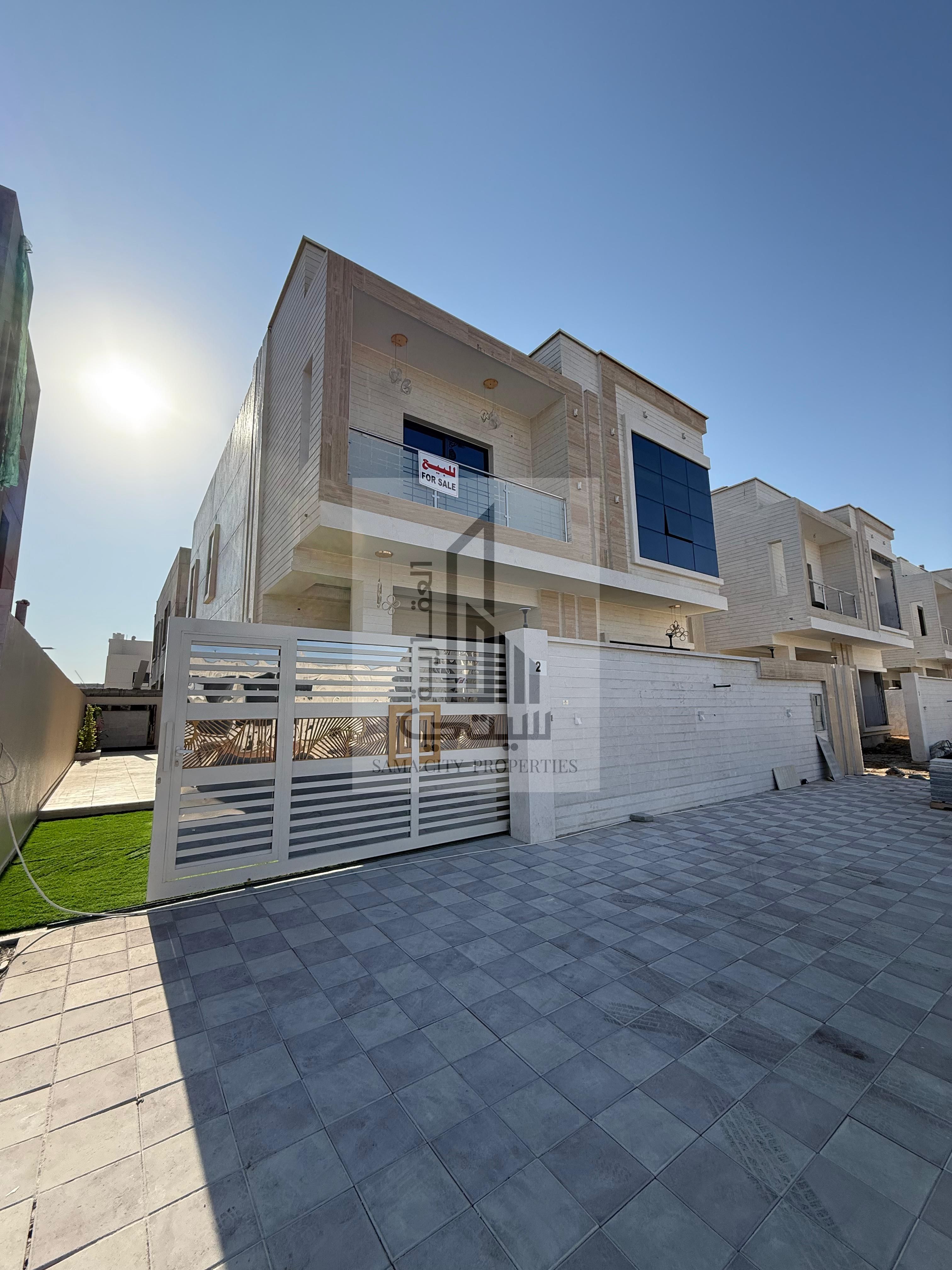 European finished villa, including registration fees, on Sheikh Mohammed bin Zayed Road