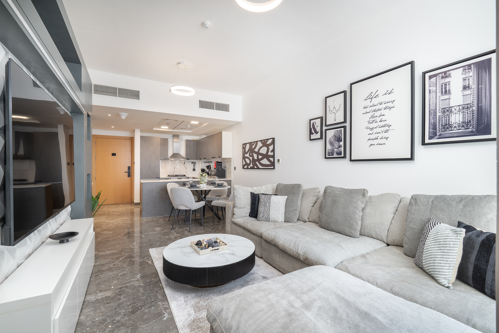 1BR + Study in Pantheon Elysee | Kid Play Area & Balcony | All Bills Included