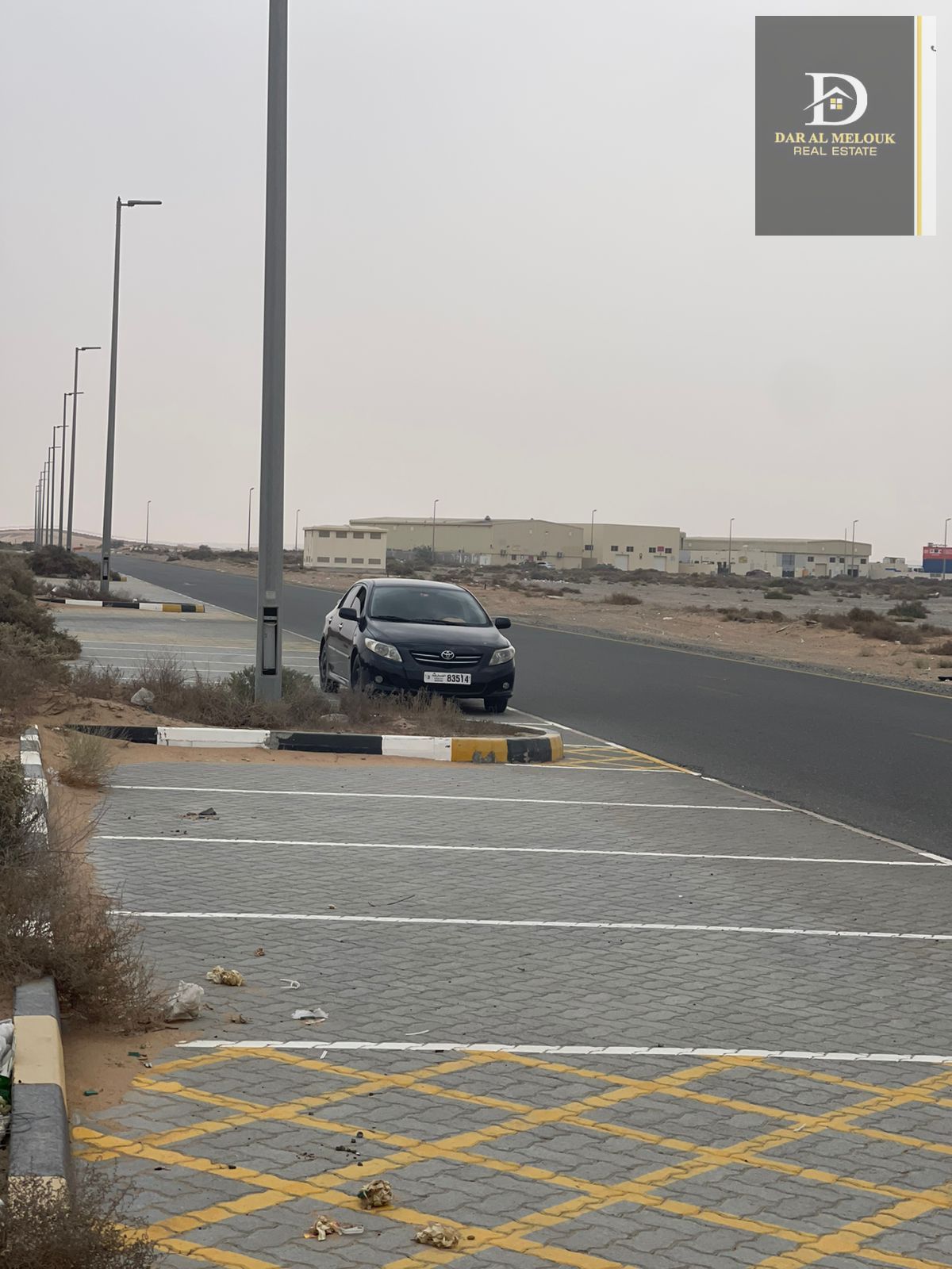 For sale in Sharjah, Al Sajaa area (Al Hanou Al Jalil) Industrial land with an area of 2020 fe