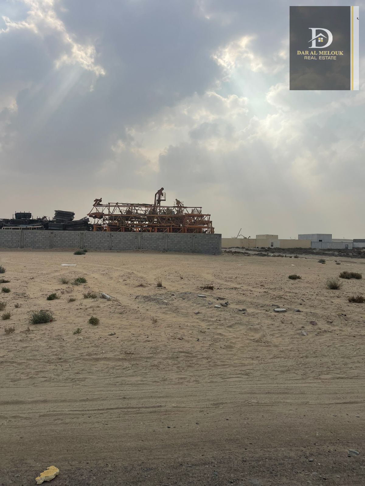 or sale in Sharjah, Al Sajaa S area Industrial land with an area of 9785 feet