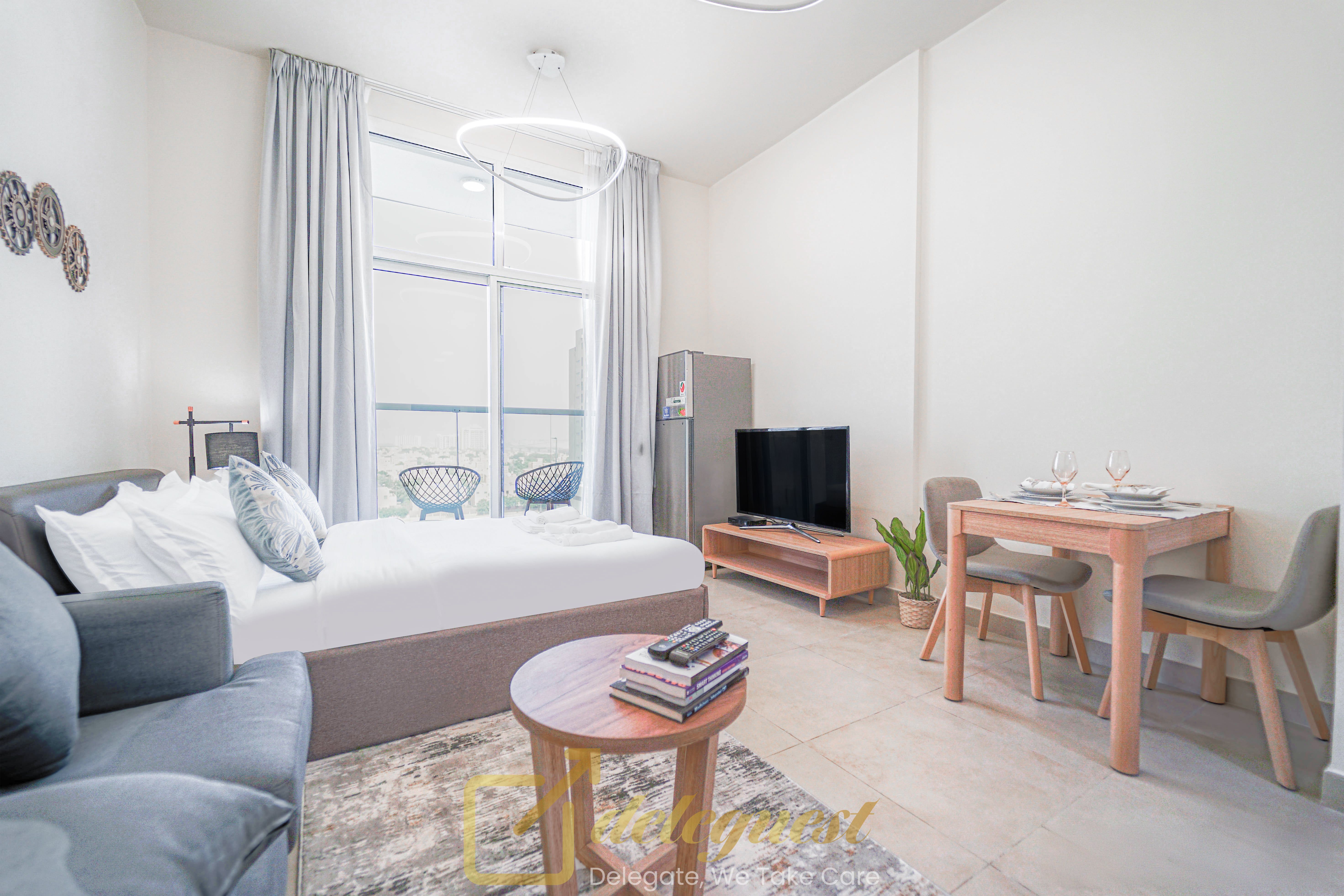 Deleguest Studio in Al Furjan | All Bills Included | No Commission