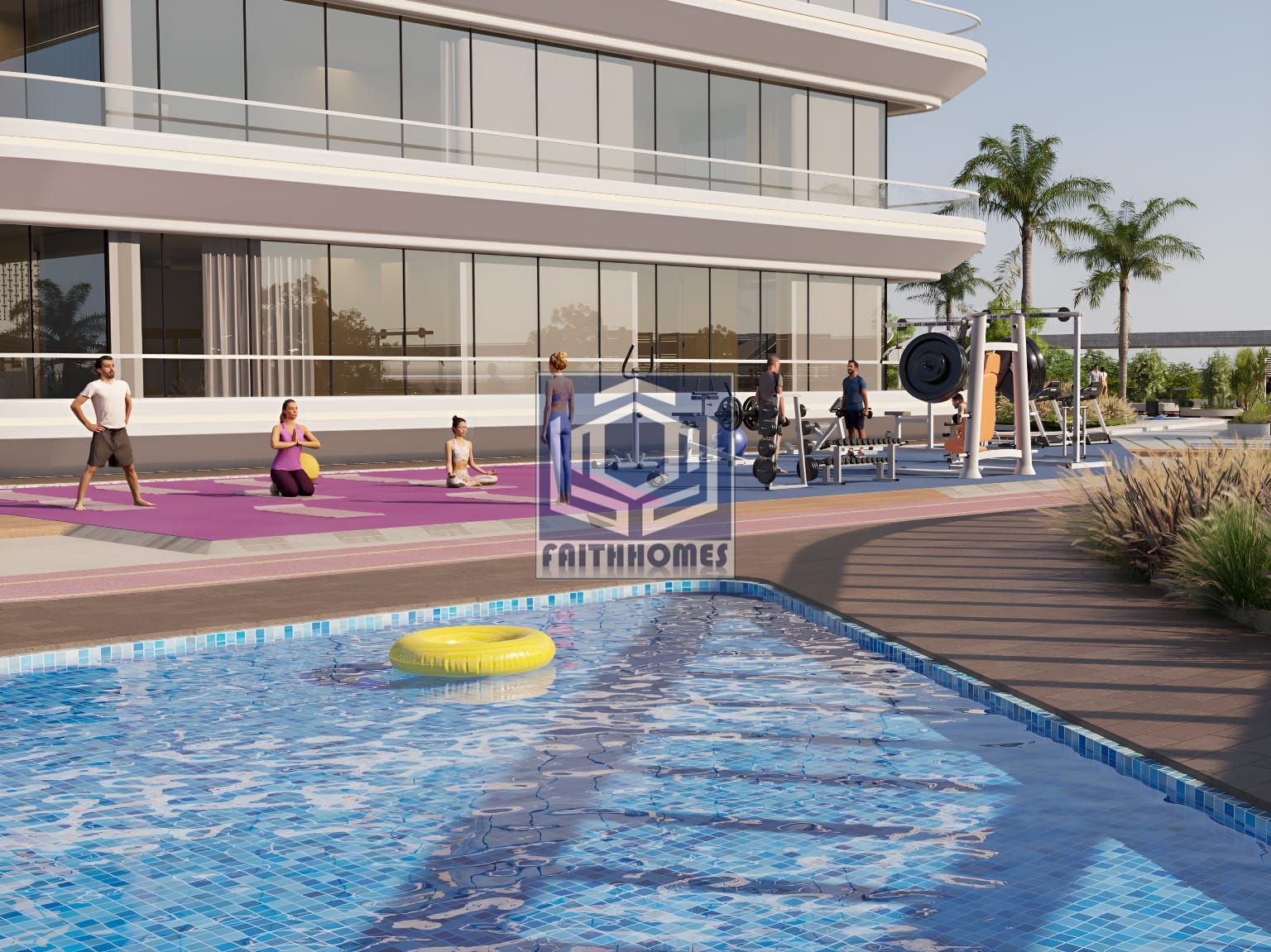 LUXURY SEMI FURNISHED | 1BED PLUS POOL | PRIME LOCATION