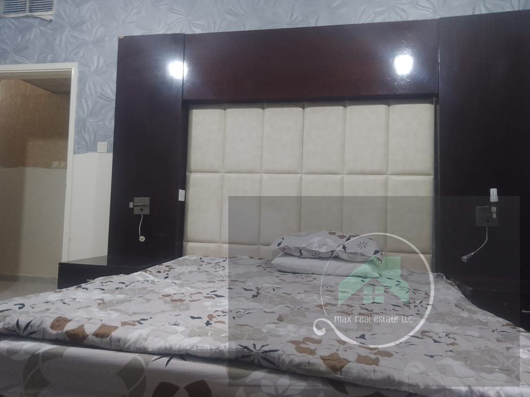 Monthly furnished room and lounge, including bill, electricity, internet, gas, maintenance and cleaning, for Al-Naimah, Kuwait Street 3300, including