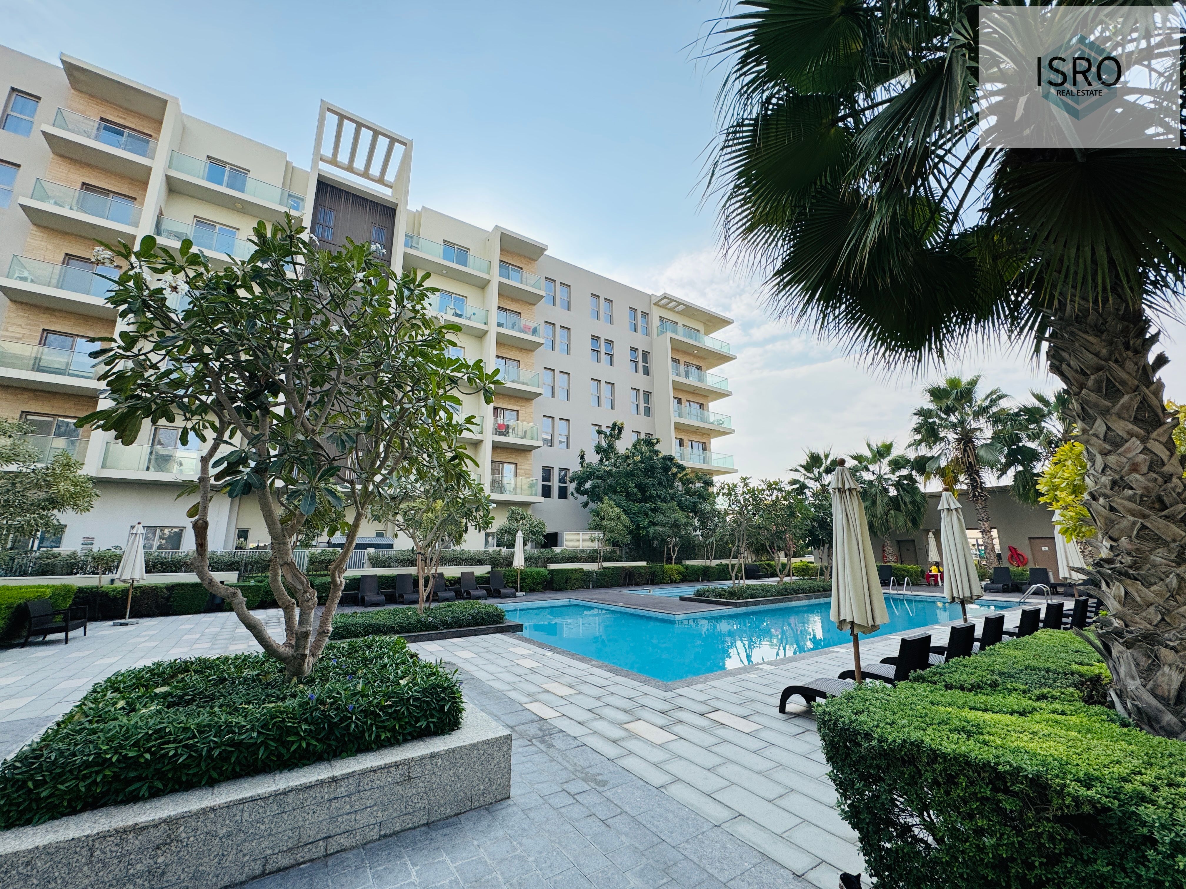 Very Huge Garden View Studio Ready To Move Gated Community
