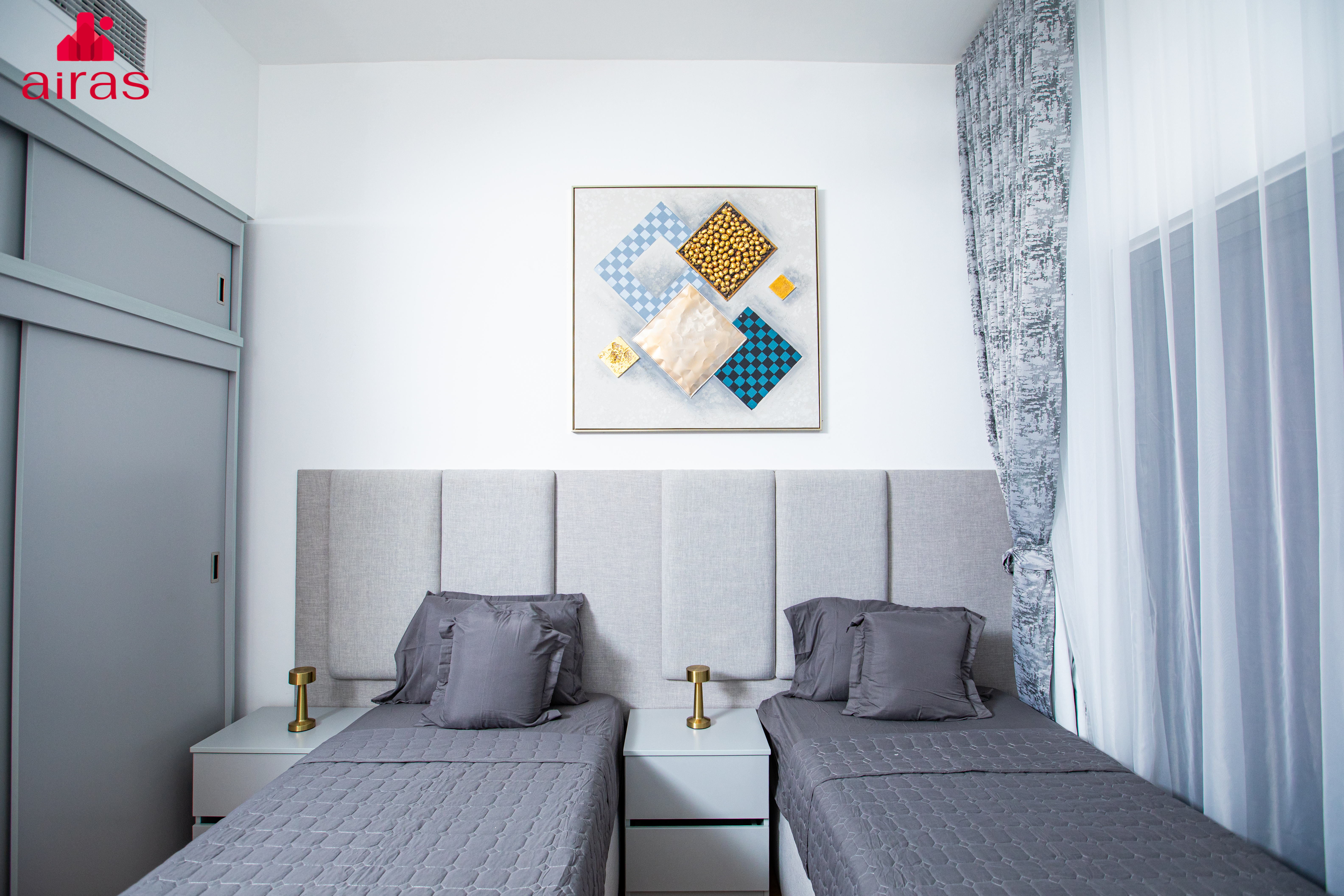 Fully Furnished two bedroom apartment in JVC
