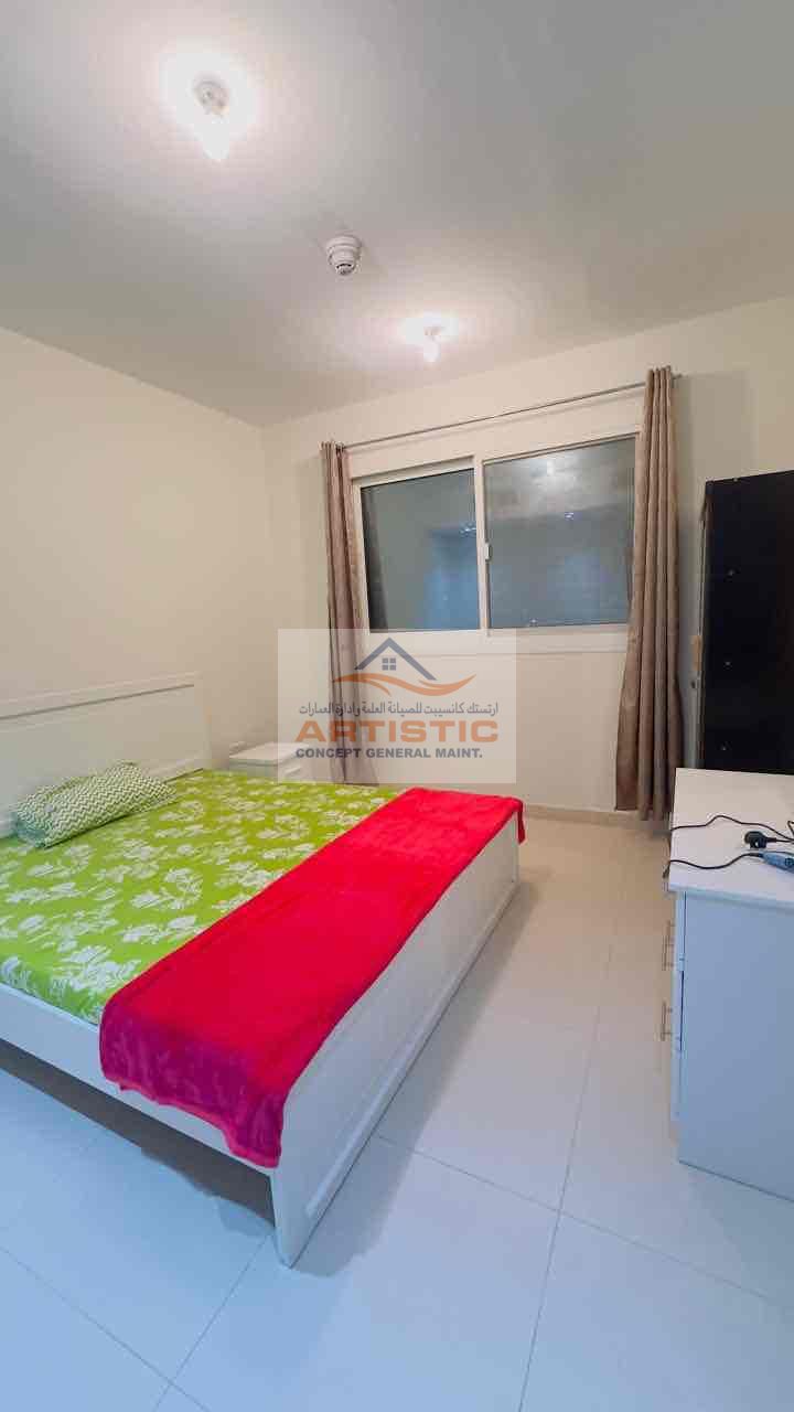Semi furnished 2 room with 2 bathroom in new building for executive bachelors Staff