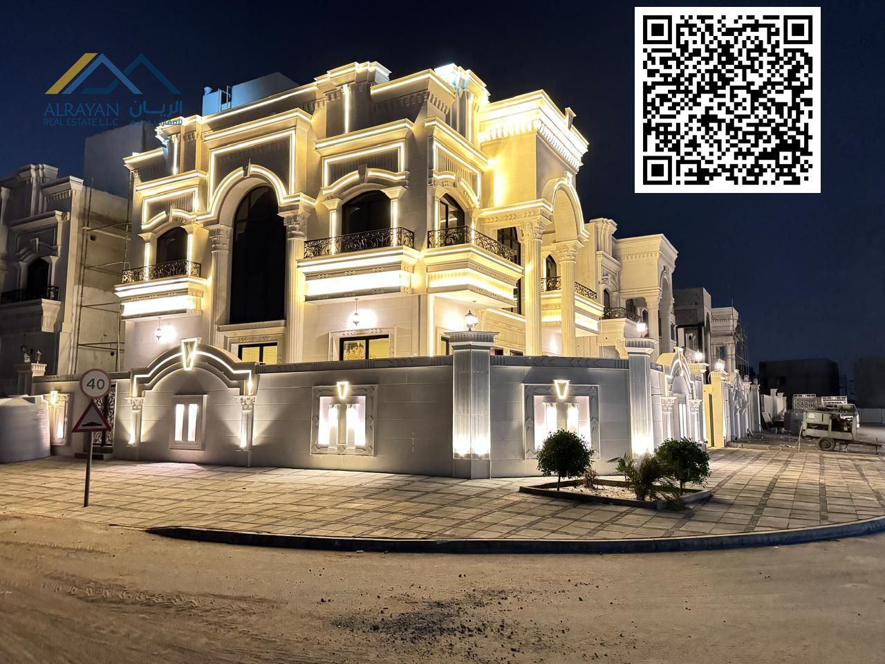 At a reasonable price, including air conditioners * Central air conditioning * 4000 square feet palace * Super deluxe finishing *