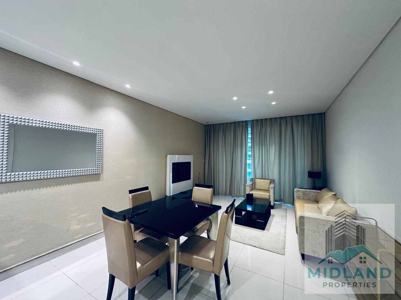 Nice & Huge | 1 Bedroom | Vacant | Furnished | Business Bay