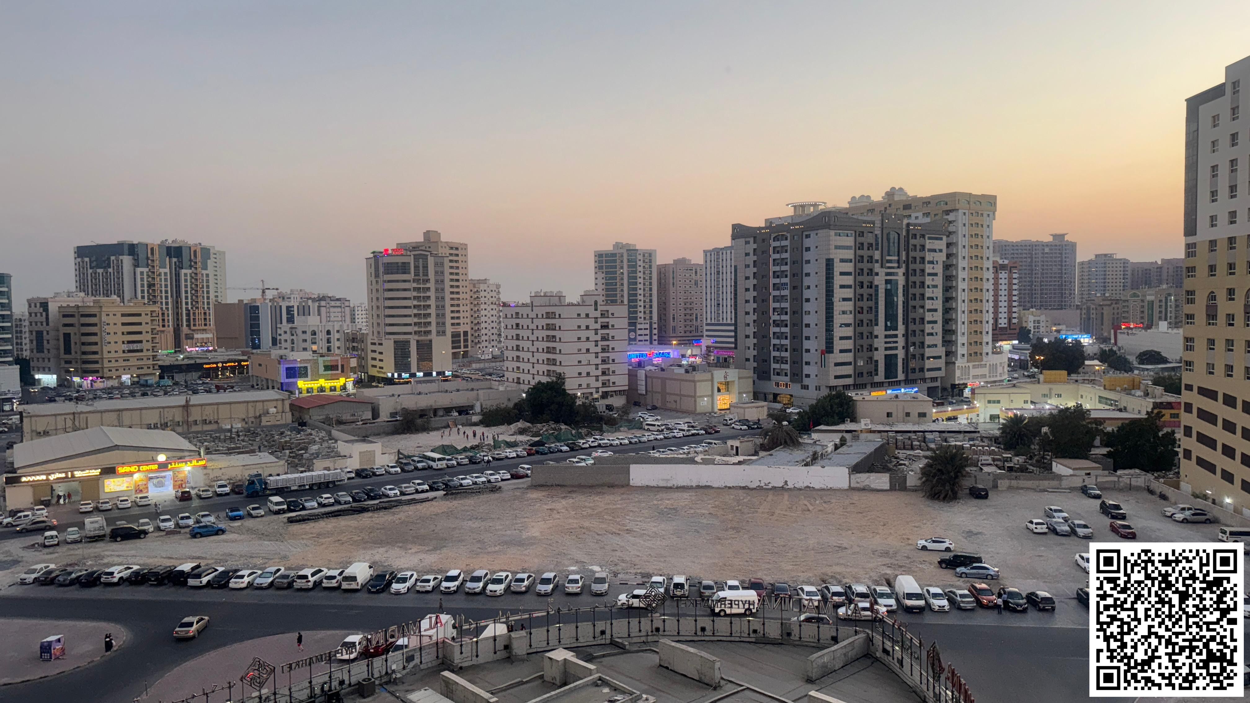 WITH PARKING OPEN VIEW NEAT AND CLEAN 2BHK AVAILABLE FOR RENT IN AJMAN PEARL TOWER, AJMAN.