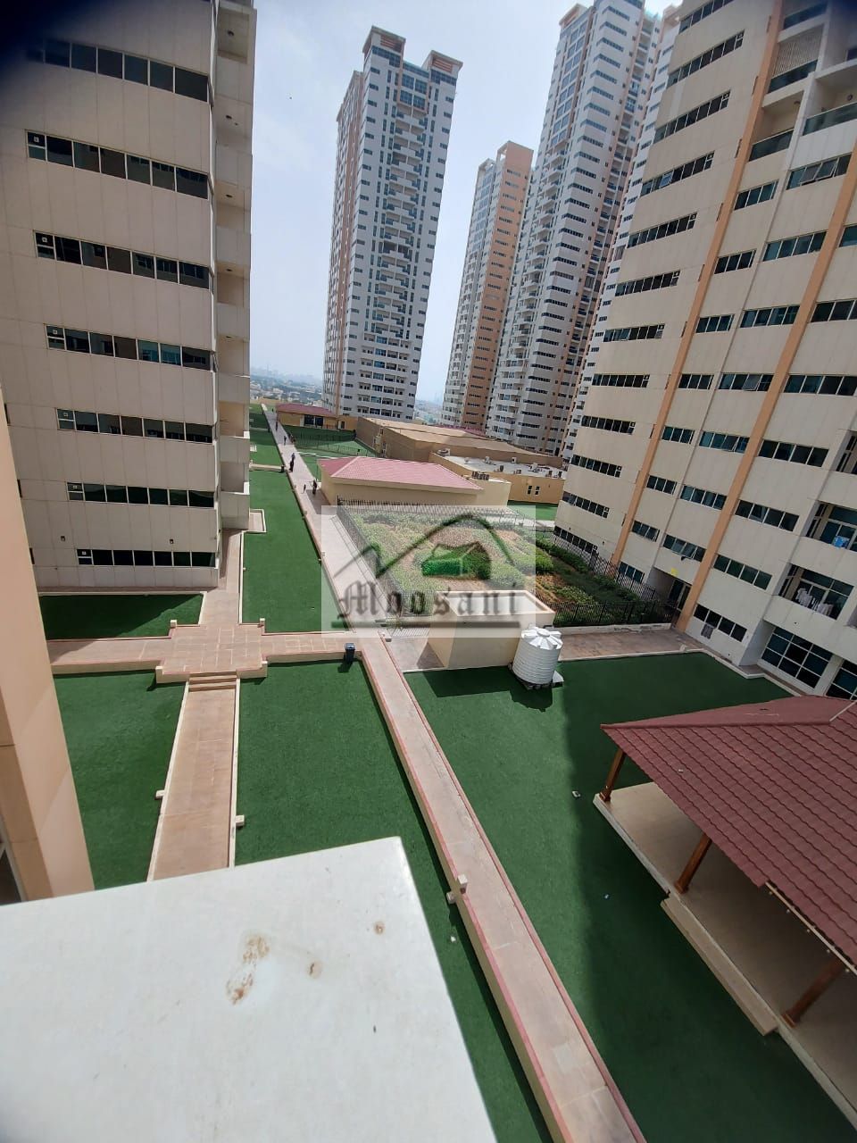 Spacious 1 BHK With Balcony and Laundry Room+ Parking (EMPTY FLAT) With 2 Bathrooms available for Sale in AED 420,000/- only in Ajman One Tower