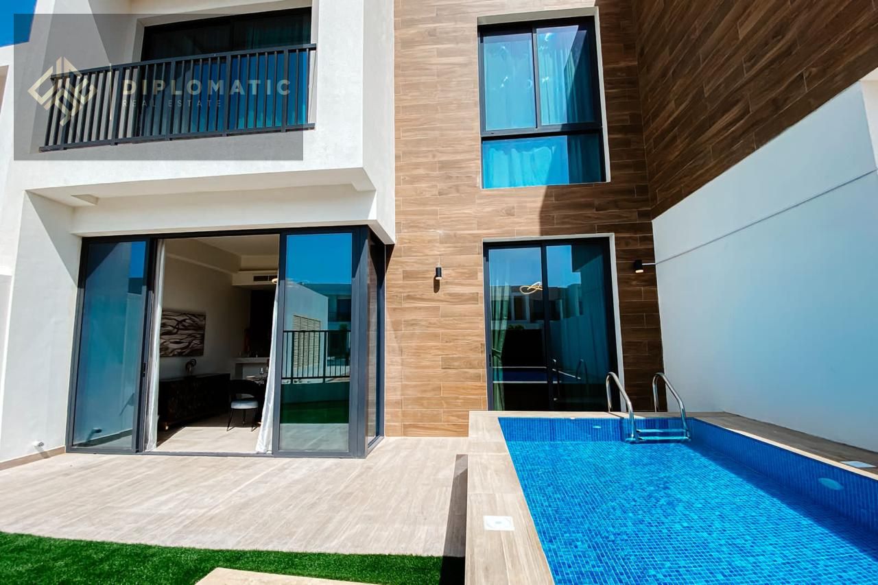 Villa with private pool | 3BR+Maid | Mina Al Arab