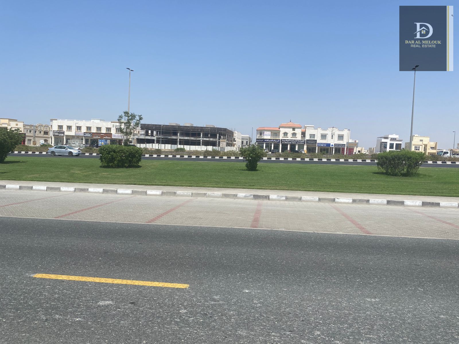 For sale in Sharjah Industrial Area 18 Warehouse land Commercial land Area 12900 feet