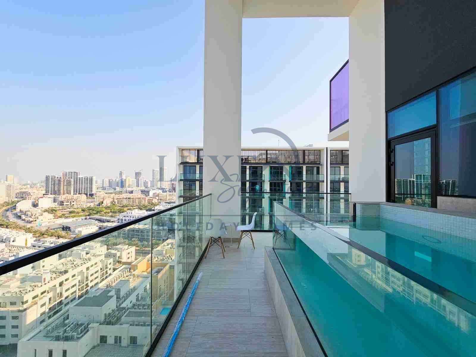 LUXURIOUSLY FURNISHED 2BHK WITH PRIVATE POOL || HIGH RISE