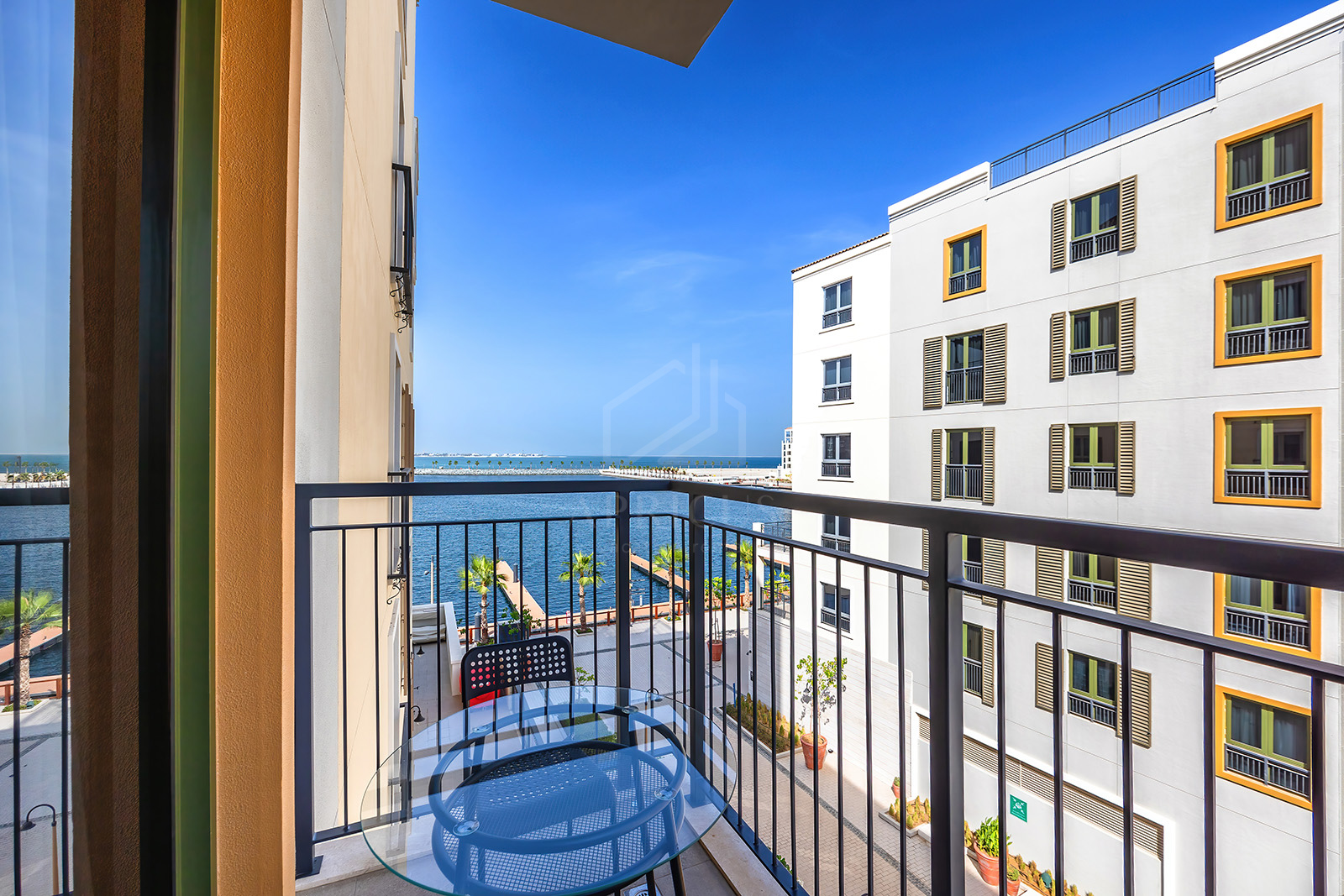 Beautiful 1 bedroom sea view in La Rive, Port De La Mer