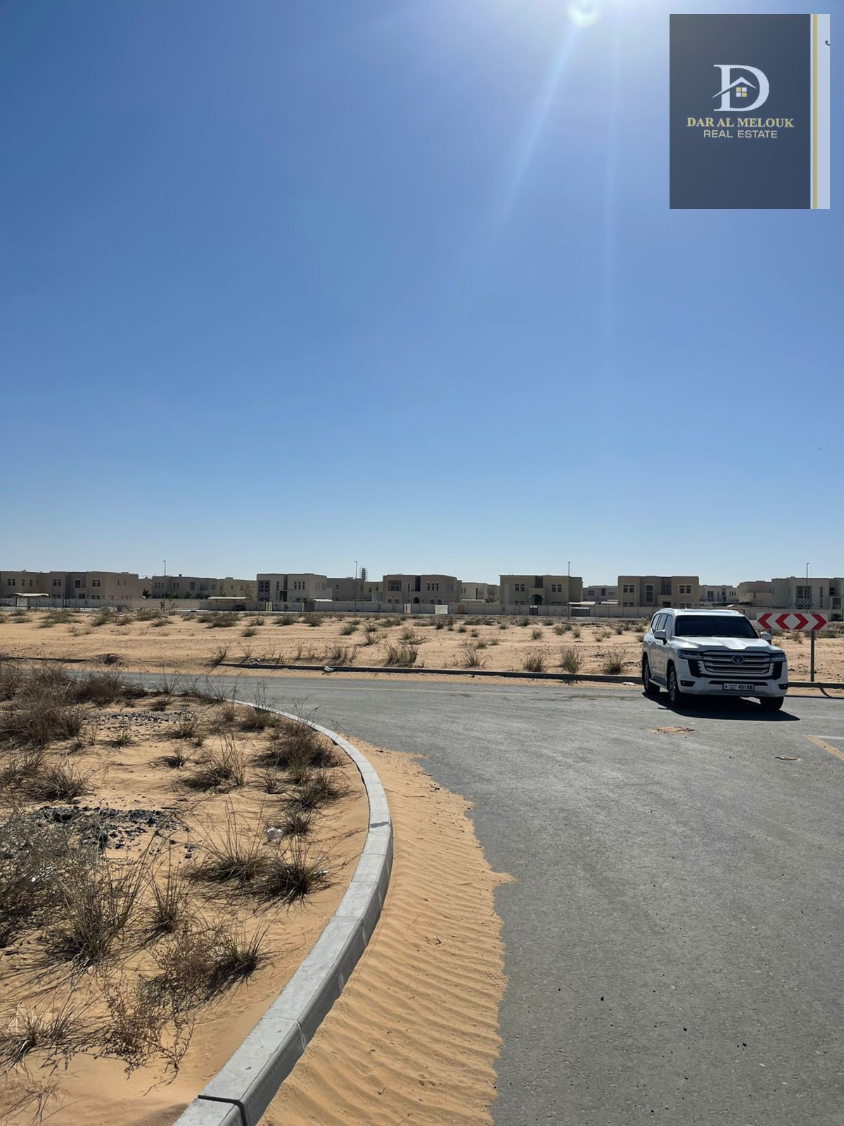 For sale in Sharjah, Rawdat Al Qurt area Commercial land with an area of 18,150 feet