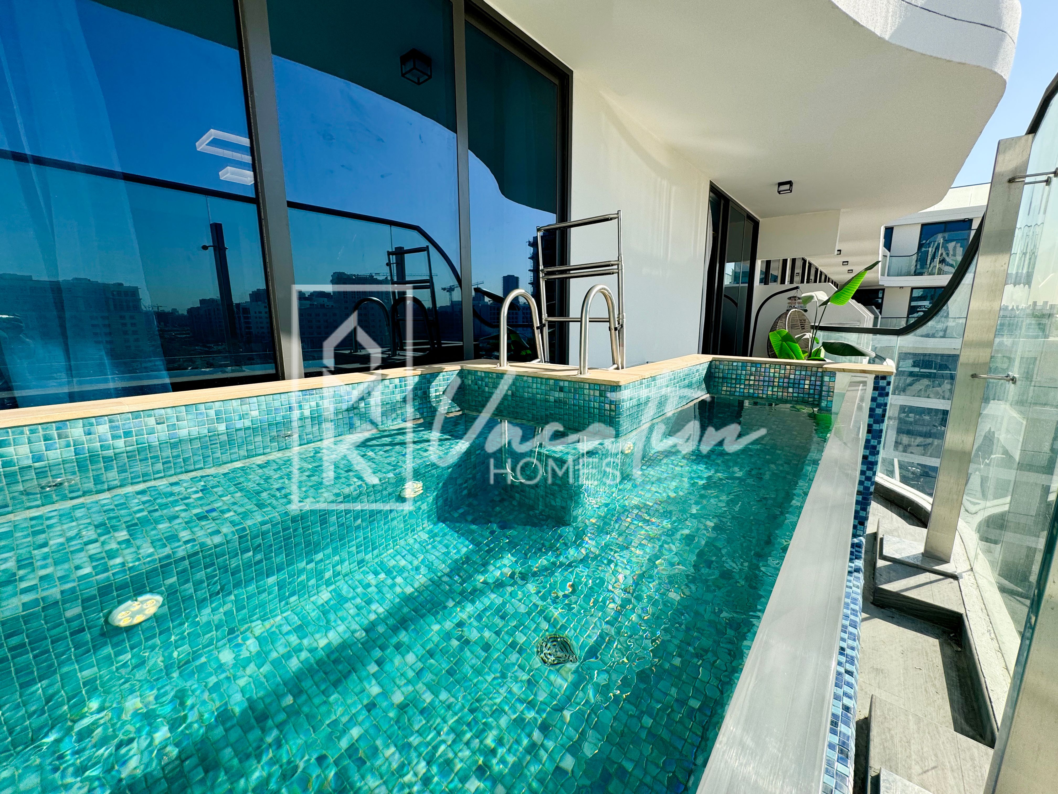 Spacious | Newly Furnished 1-Bedrooms With PRAIVET POOL SAMANA PARK VIEWS Bills Included