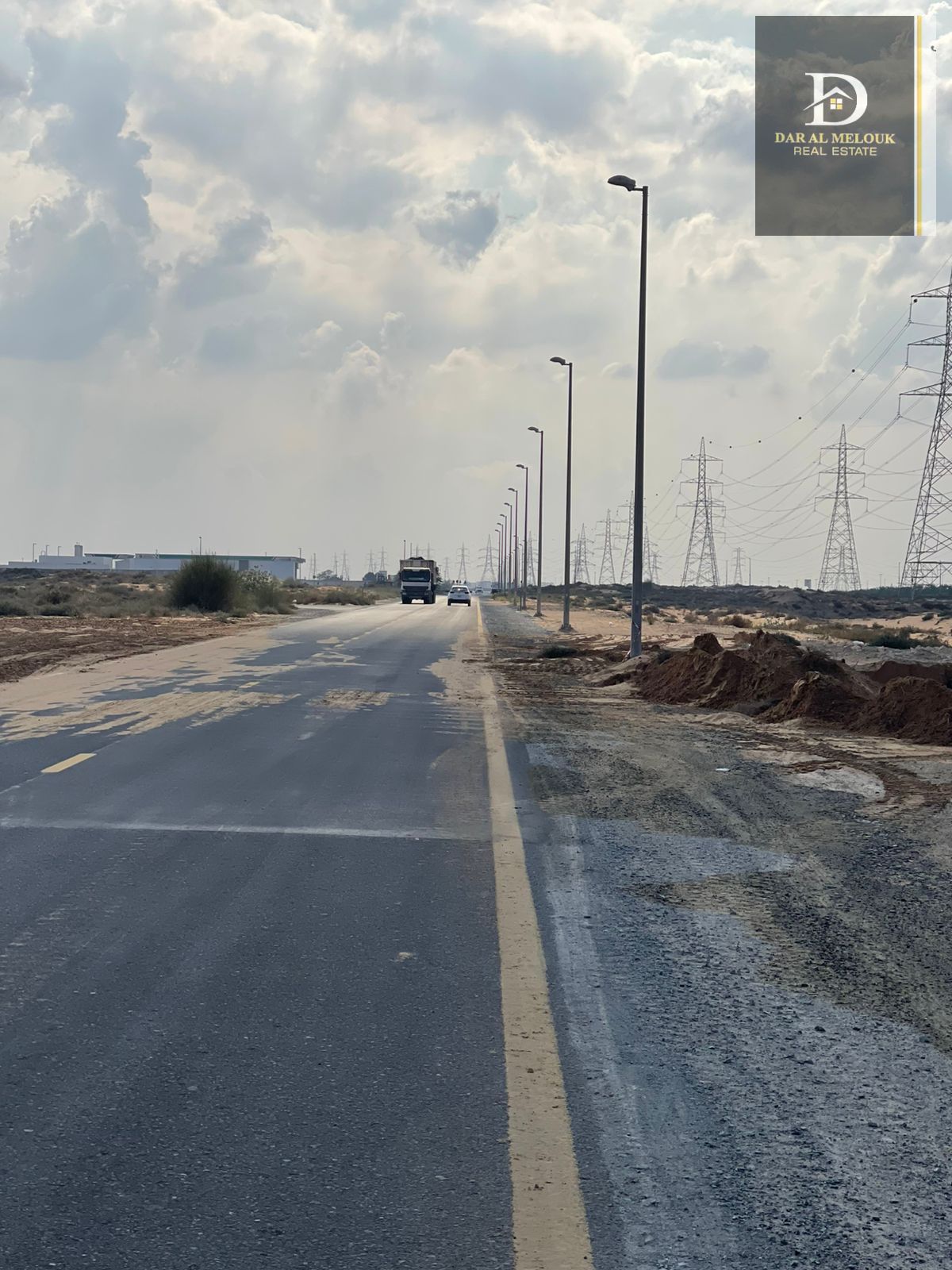For sale in Sharjah, Al Sajaa Al Jalil area Industrial commercial land Area 13880feet