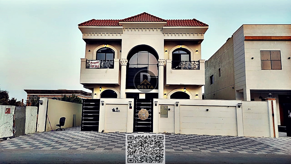 Including registration fees - Own a villa in Al Helio with a luxurious modern and classic roof for sale, free ownership for life for all nationalities