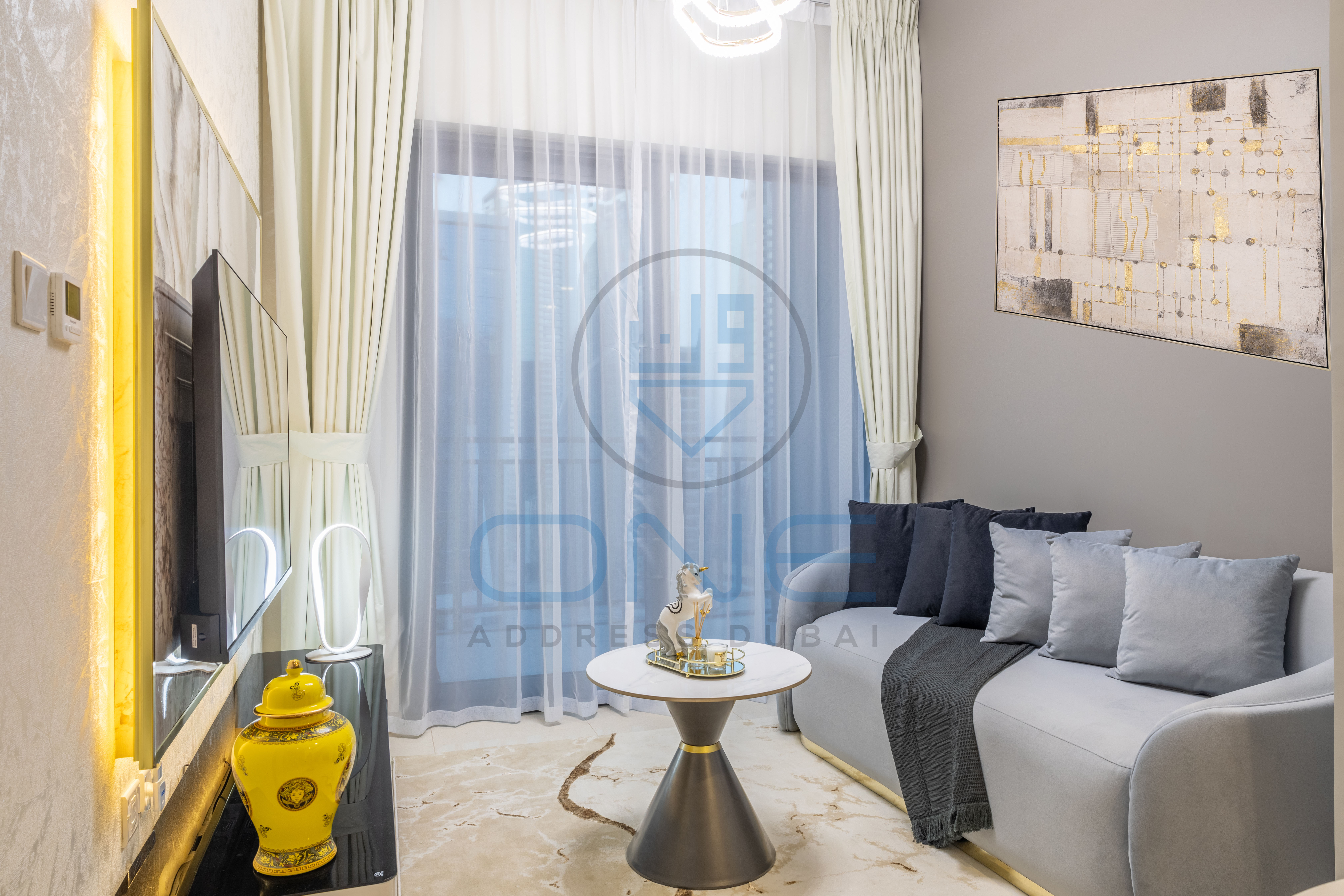 Stylish 1 BHK:Cozy 1 Bedroom Apartment in Business Bay, Close to the metro!